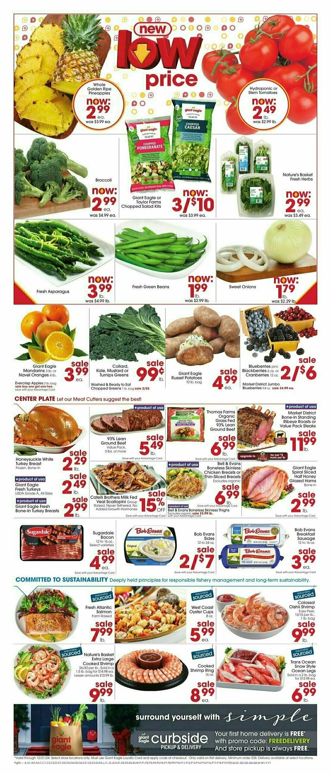 Giant Eagle Weekly Ad from November 21