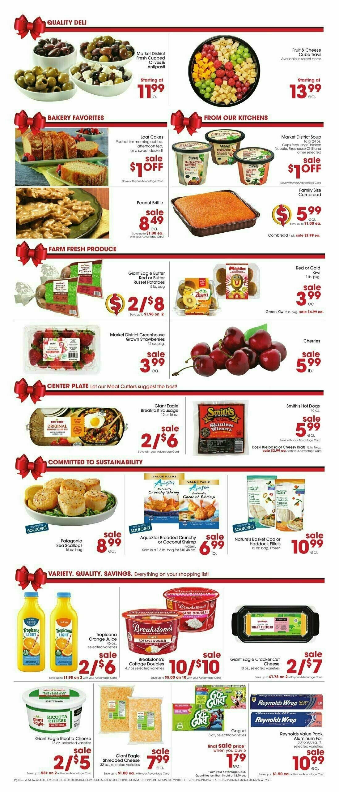 Giant Eagle Weekly Ad from December 5