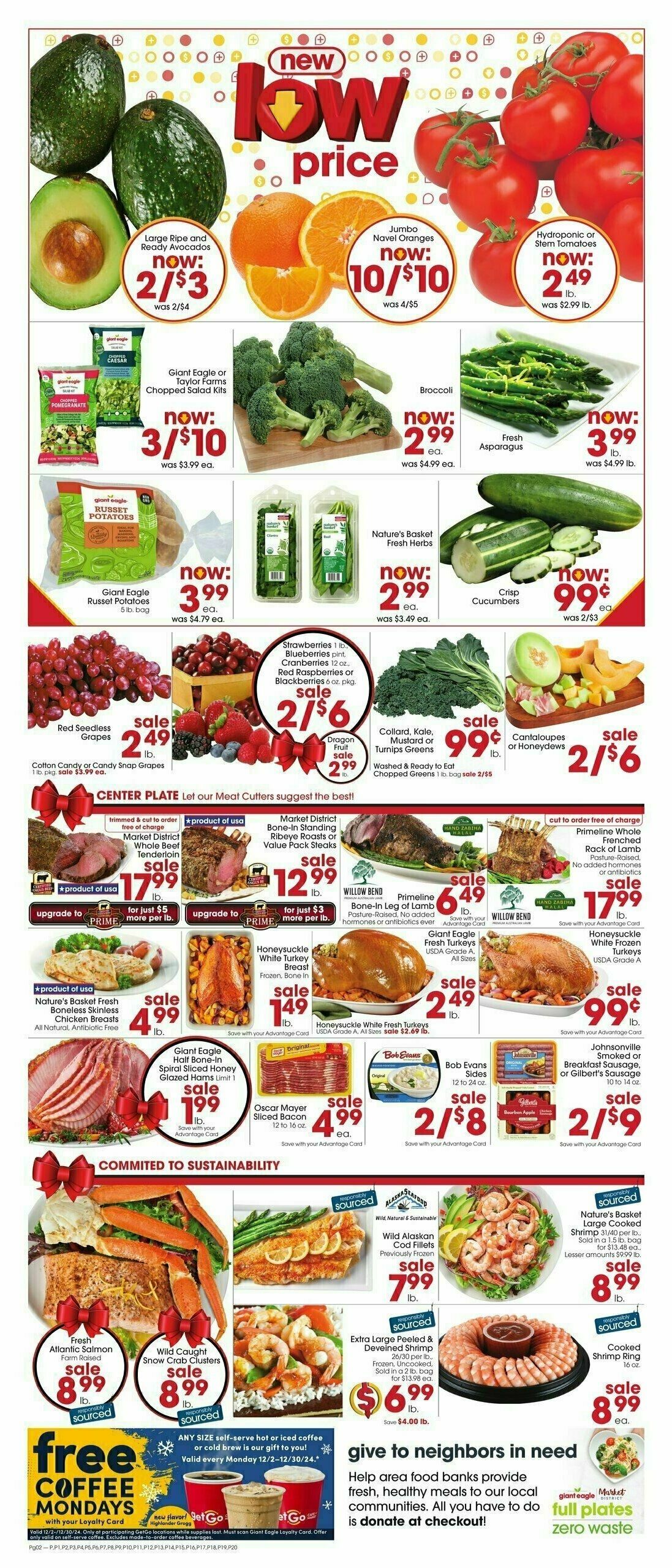 Giant Eagle Weekly Ad from December 19