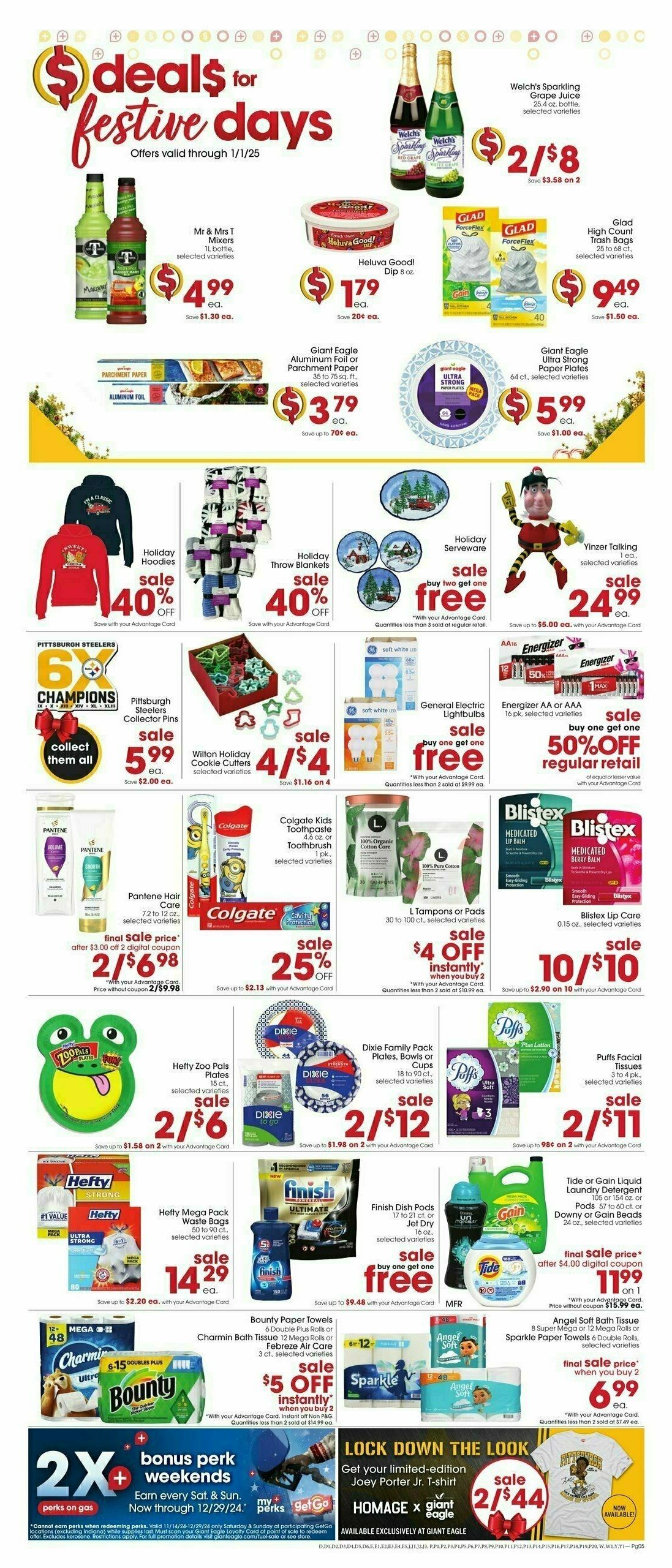 Giant Eagle Weekly Ad from December 19