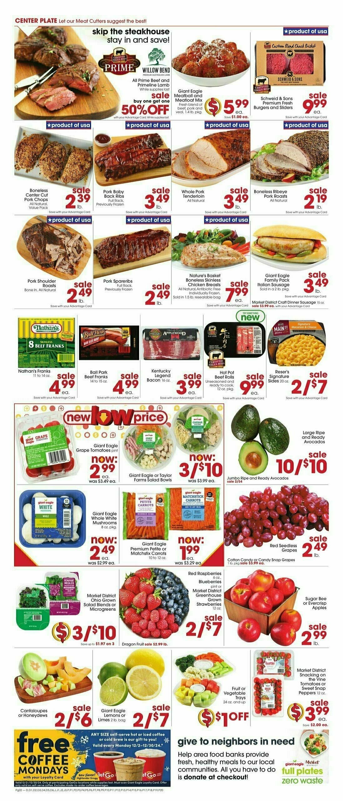 Giant Eagle Weekly Ad from December 26