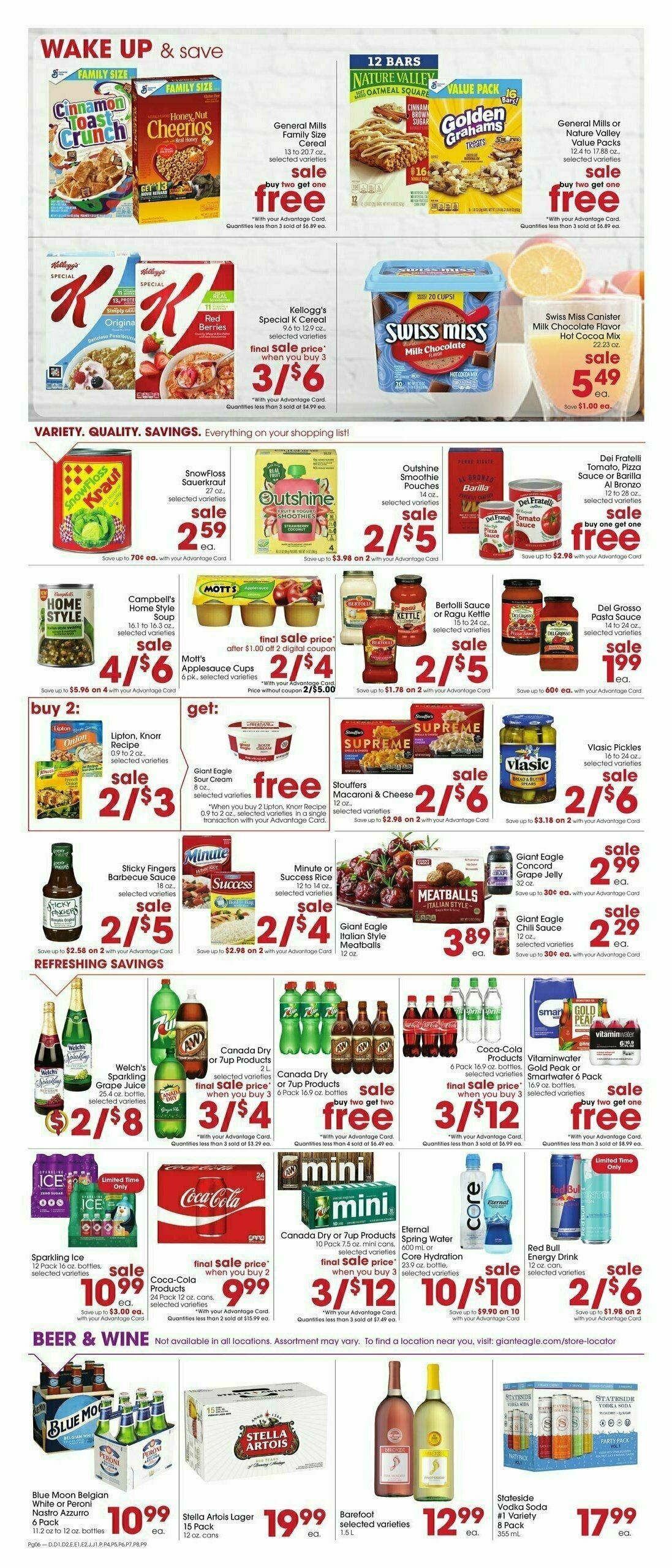 Giant Eagle Weekly Ad from December 26