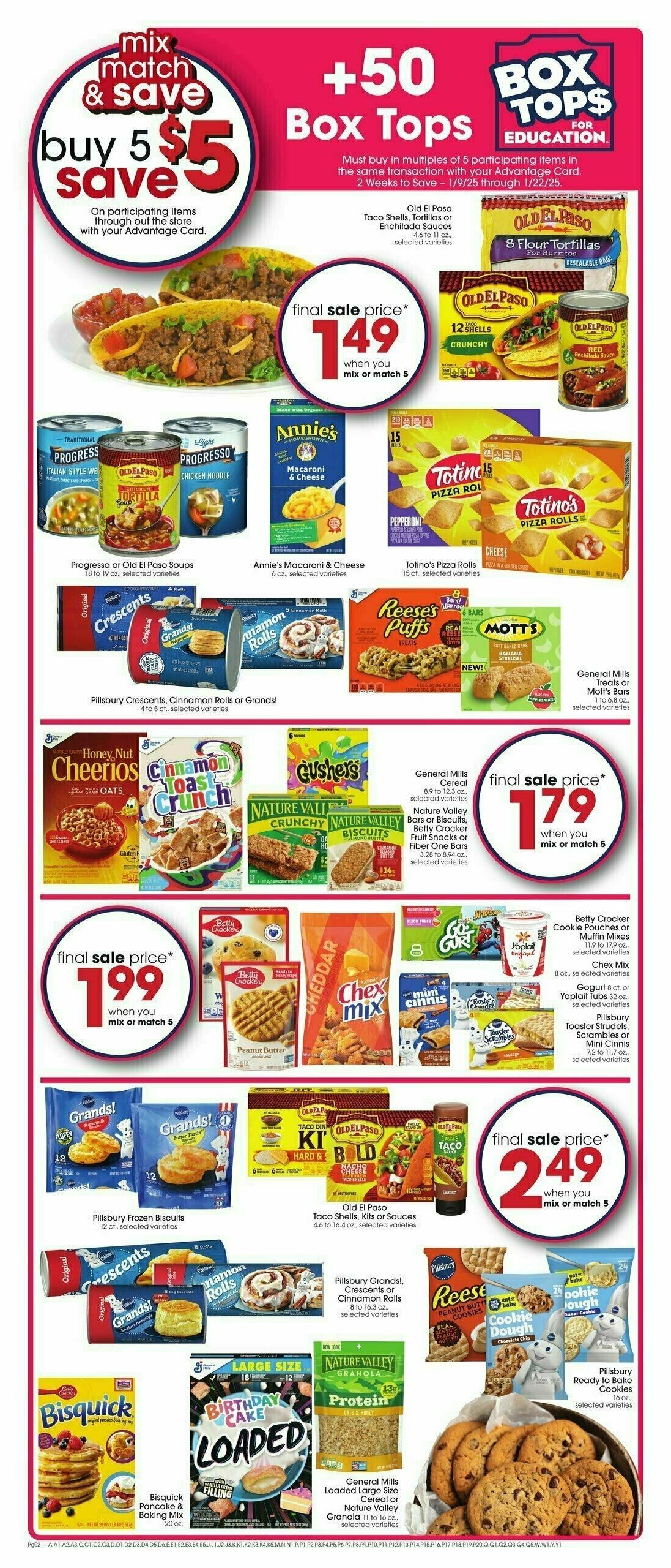 Giant Eagle Weekly Ad from January 9