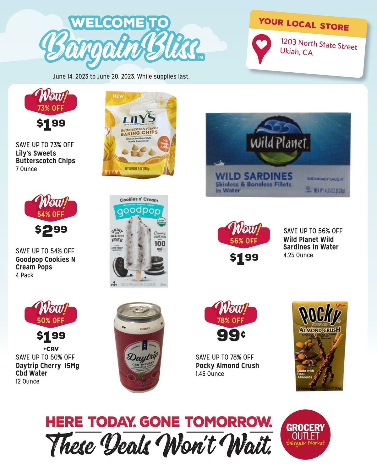 Grocery Outlet Weekly Ad from June 14