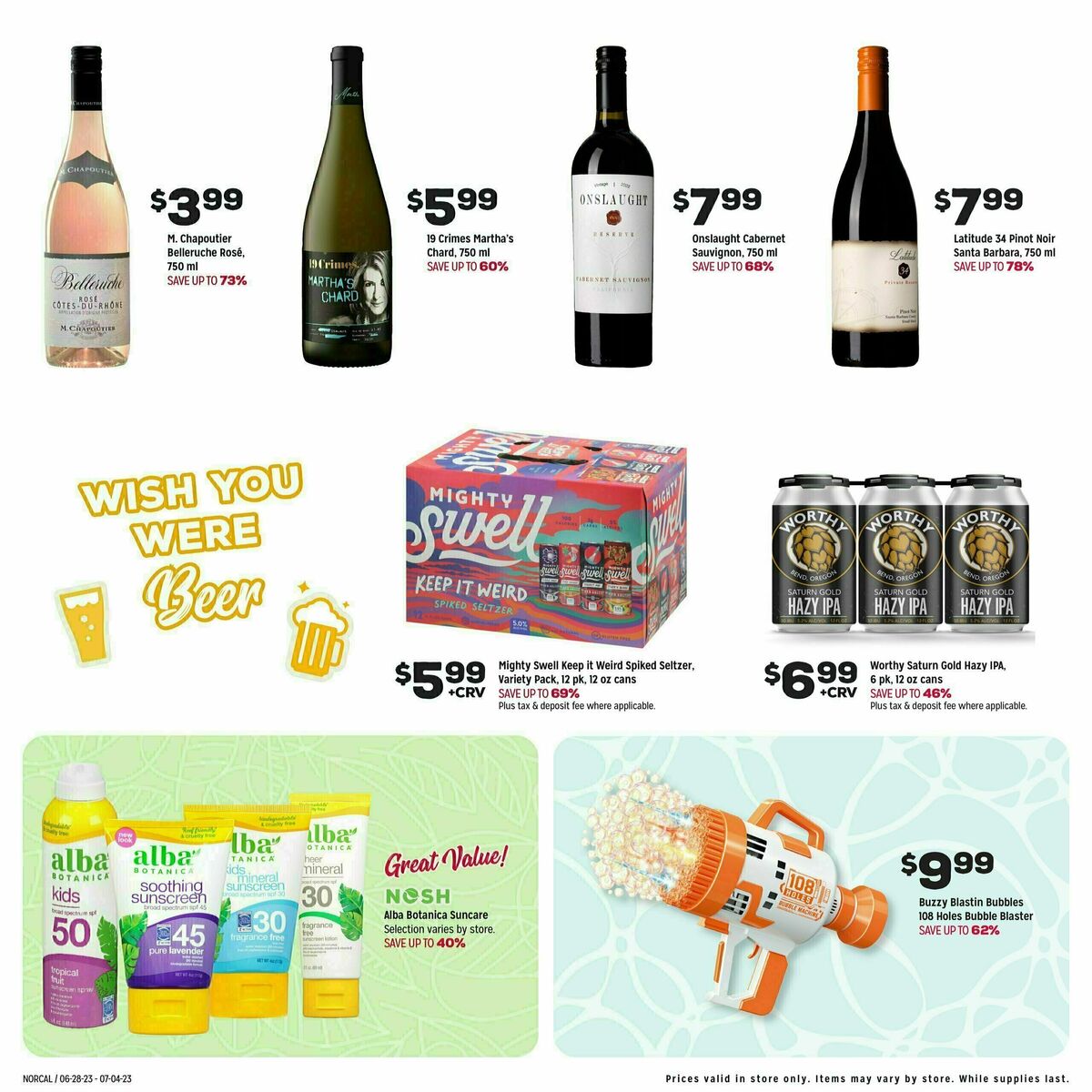 Grocery Outlet Weekly Ad from June 28