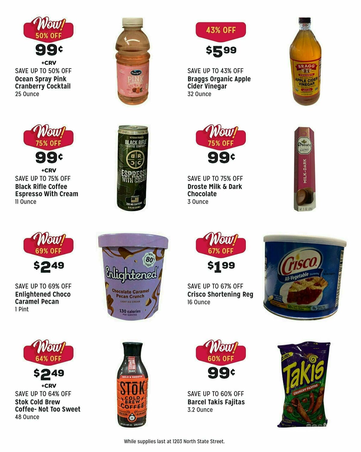 Grocery Outlet Weekly Ad from August 16