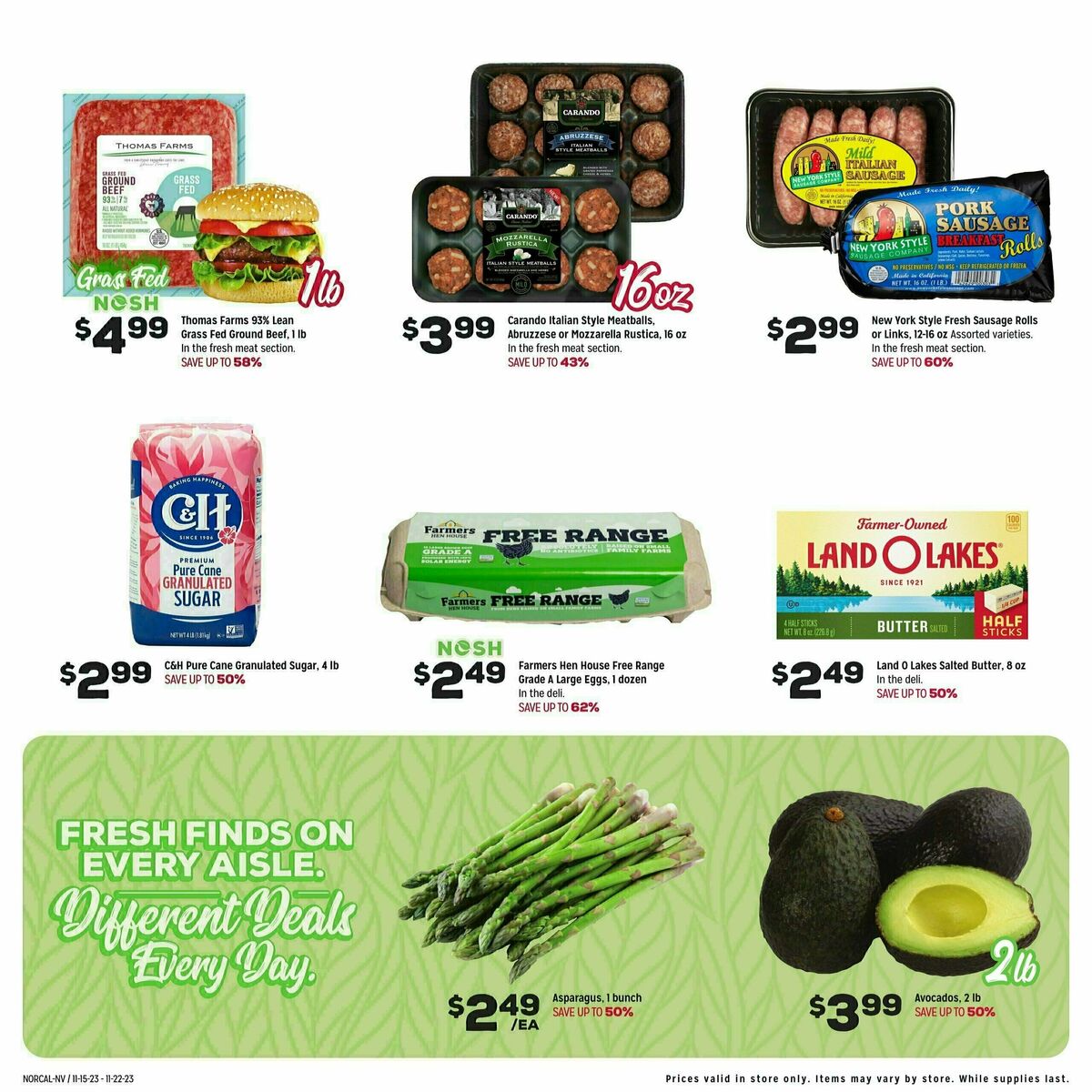 Grocery Outlet Weekly Ad from November 15