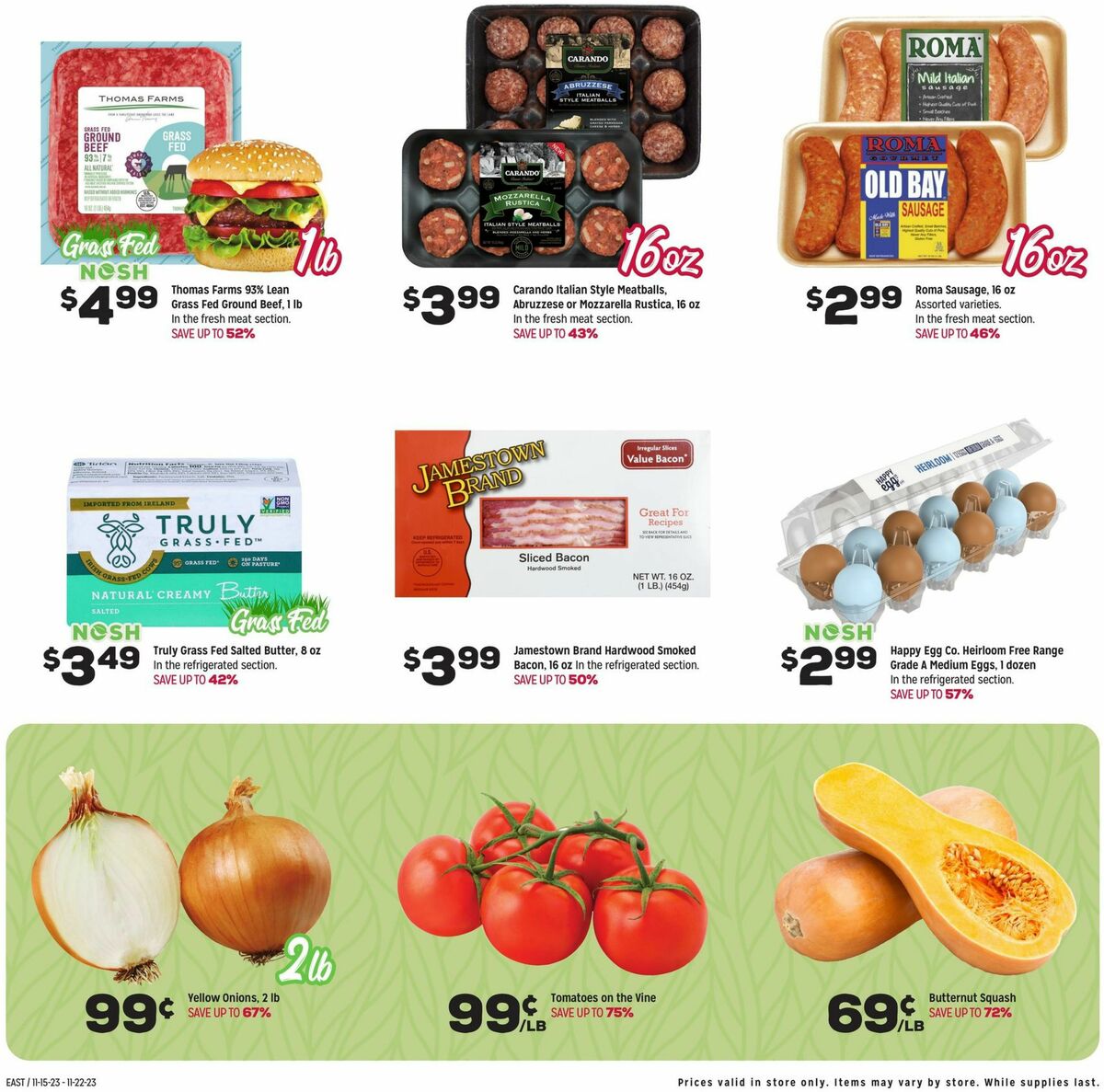 Grocery Outlet Weekly Ad from November 22