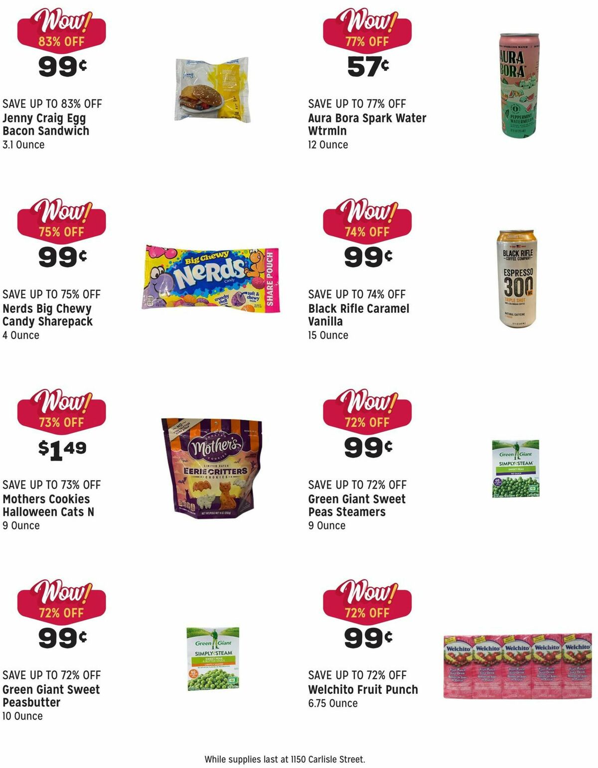 Grocery Outlet Weekly Ad from November 22