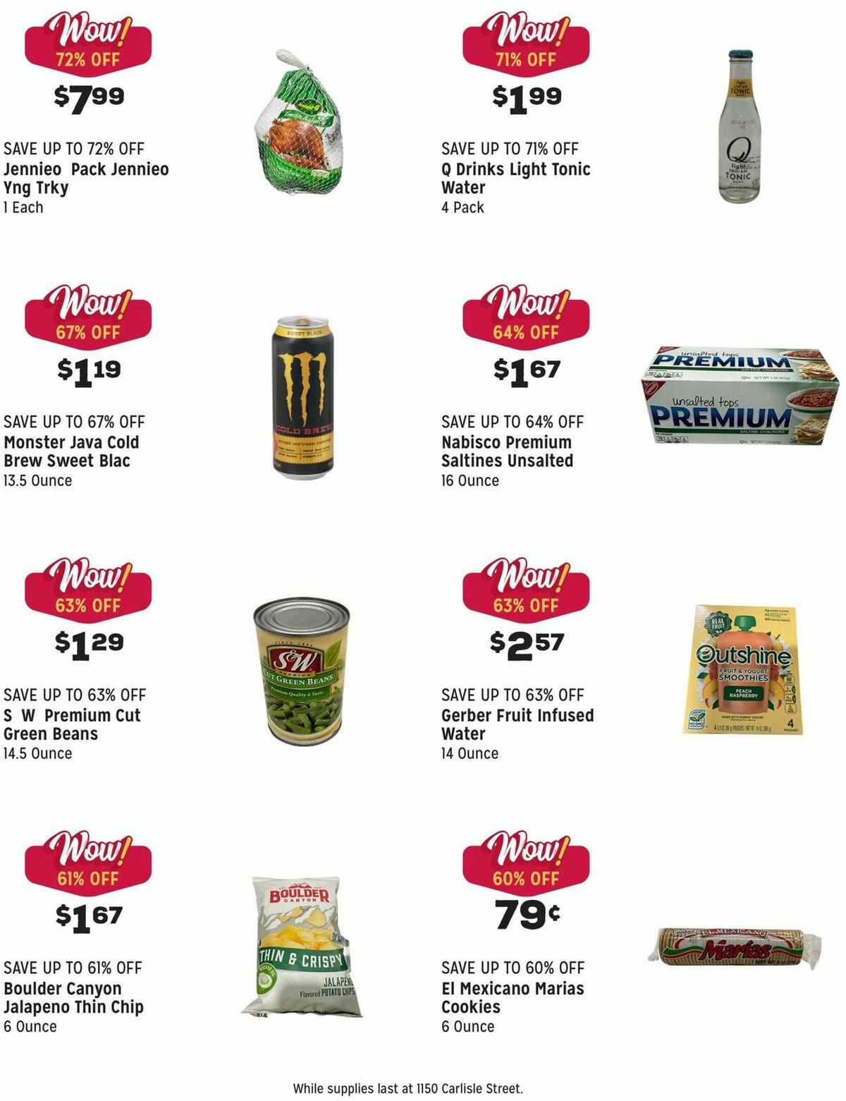 Grocery Outlet Weekly Ad from November 22