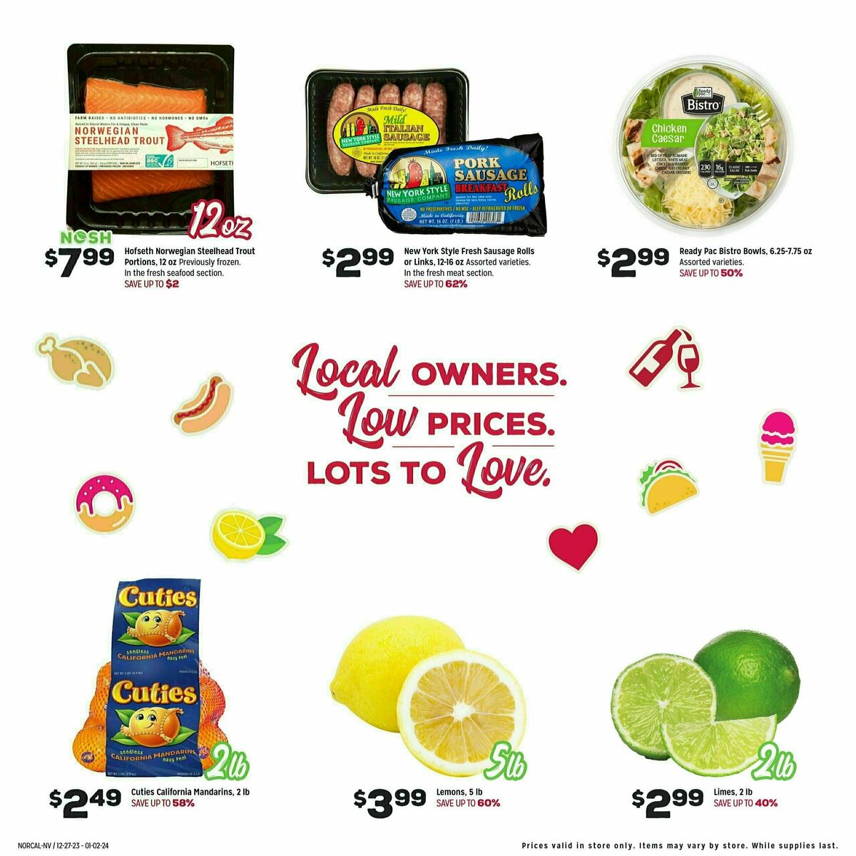 Grocery Outlet Weekly Ad from December 27