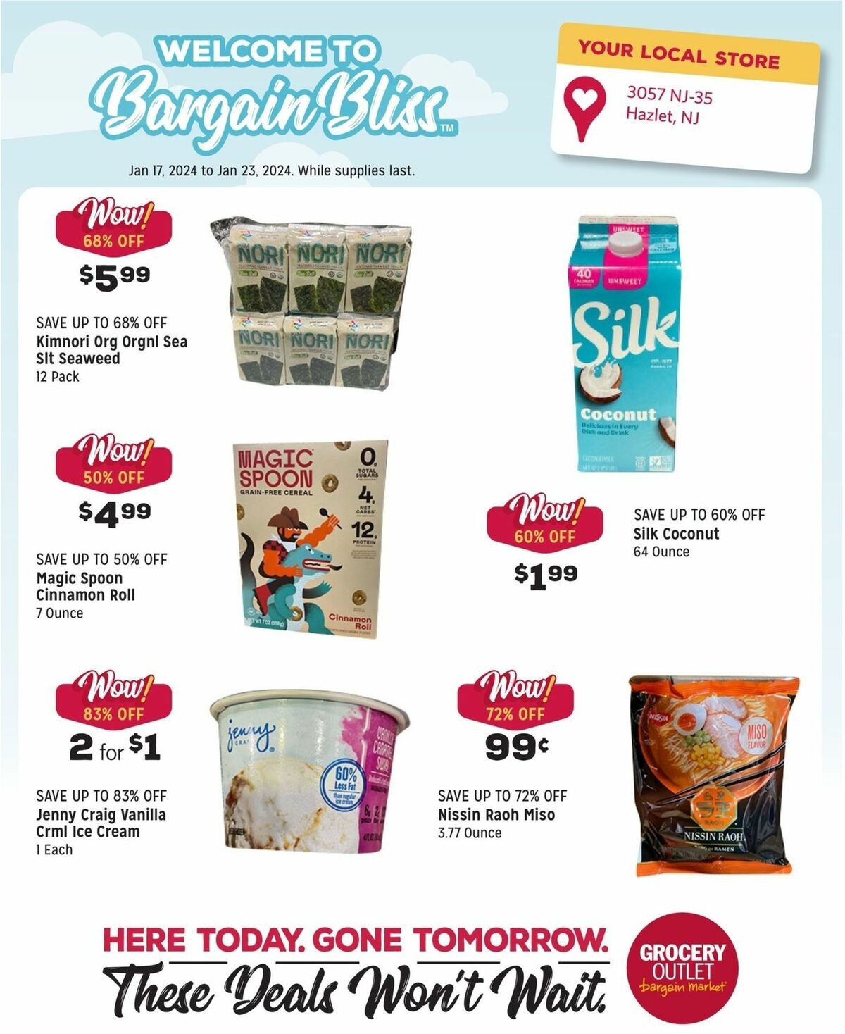 Grocery Outlet Weekly Ad from January 17