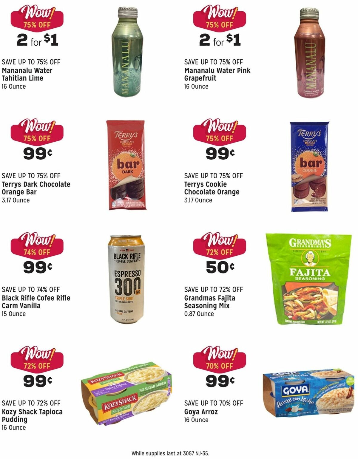 Grocery Outlet Weekly Ad from January 17