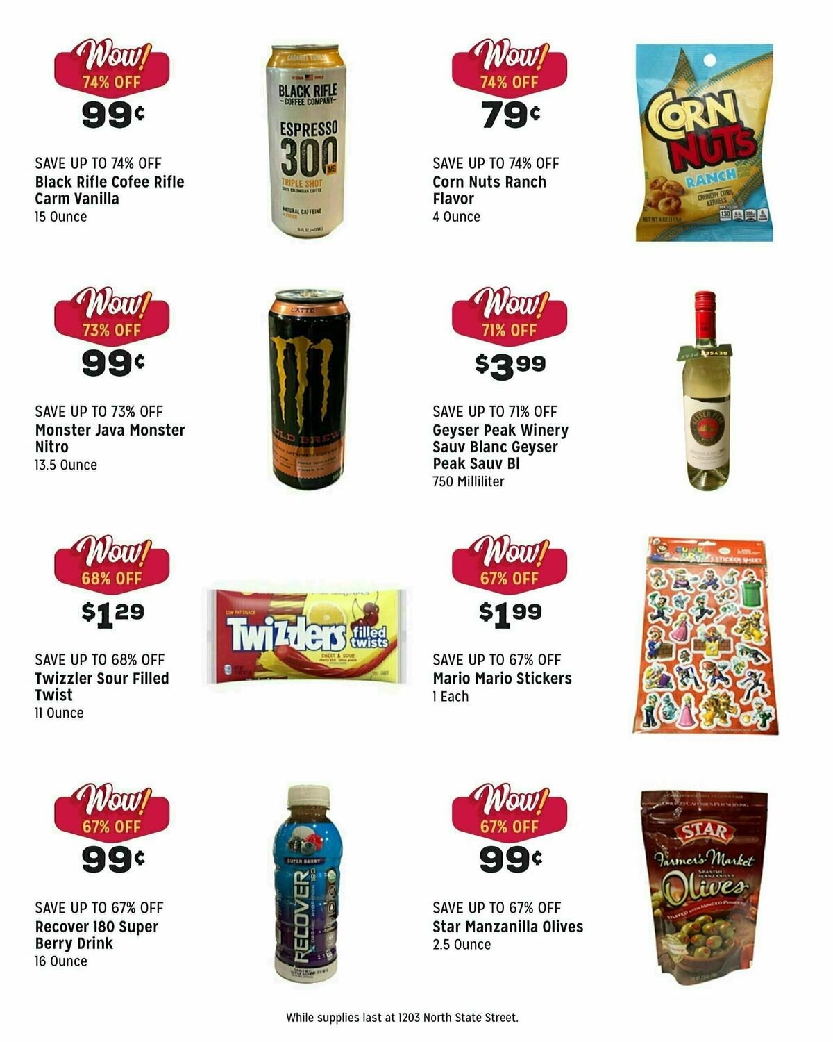 Grocery Outlet Weekly Ad from March 6