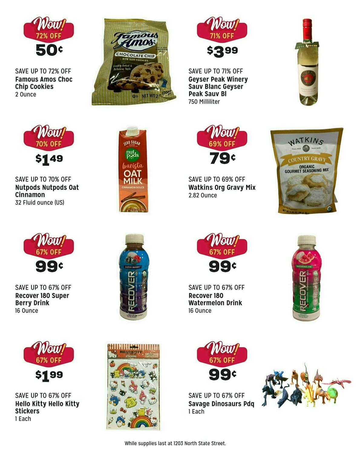 Grocery Outlet Weekly Ad from March 20