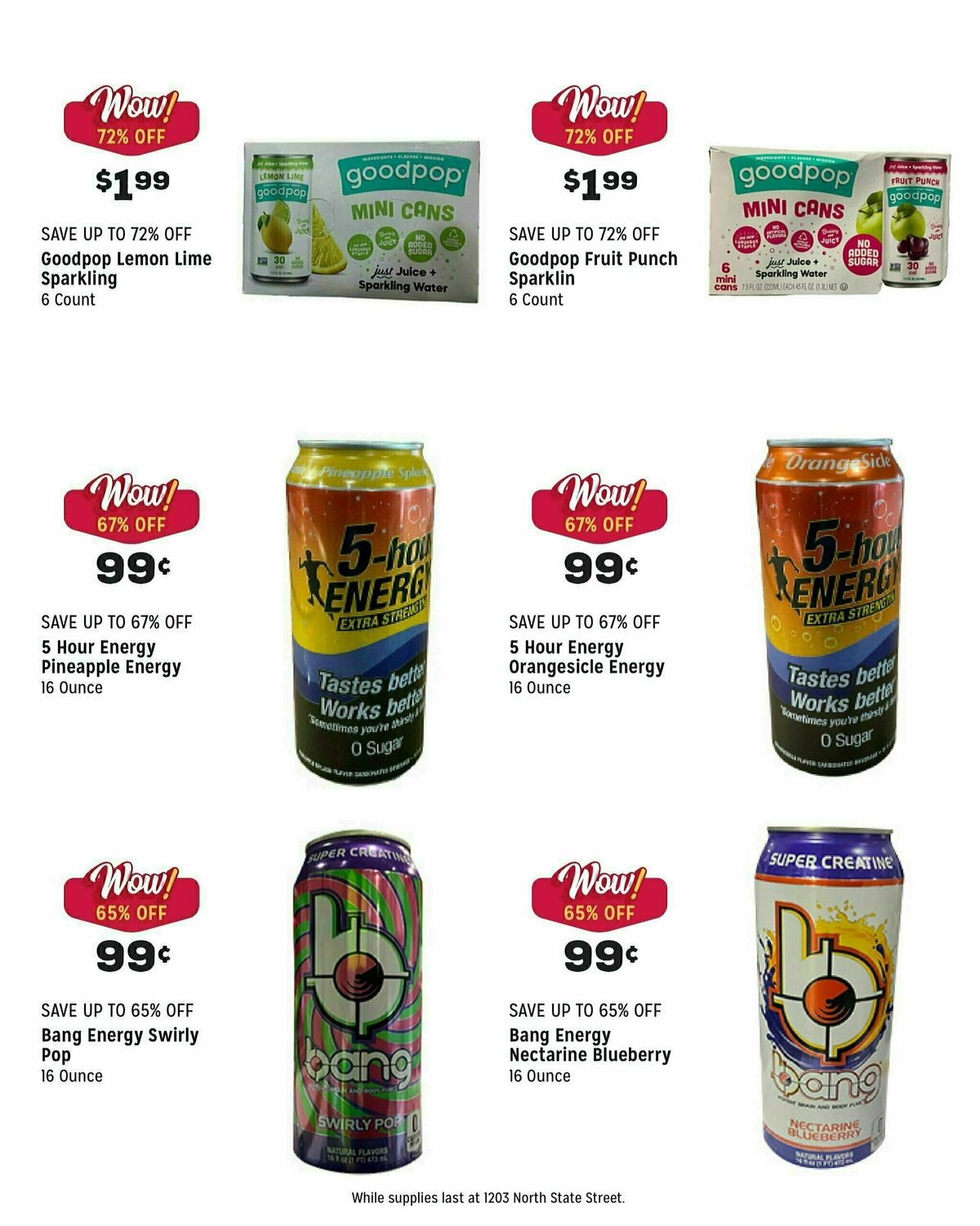 Grocery Outlet Weekly Ad from April 10