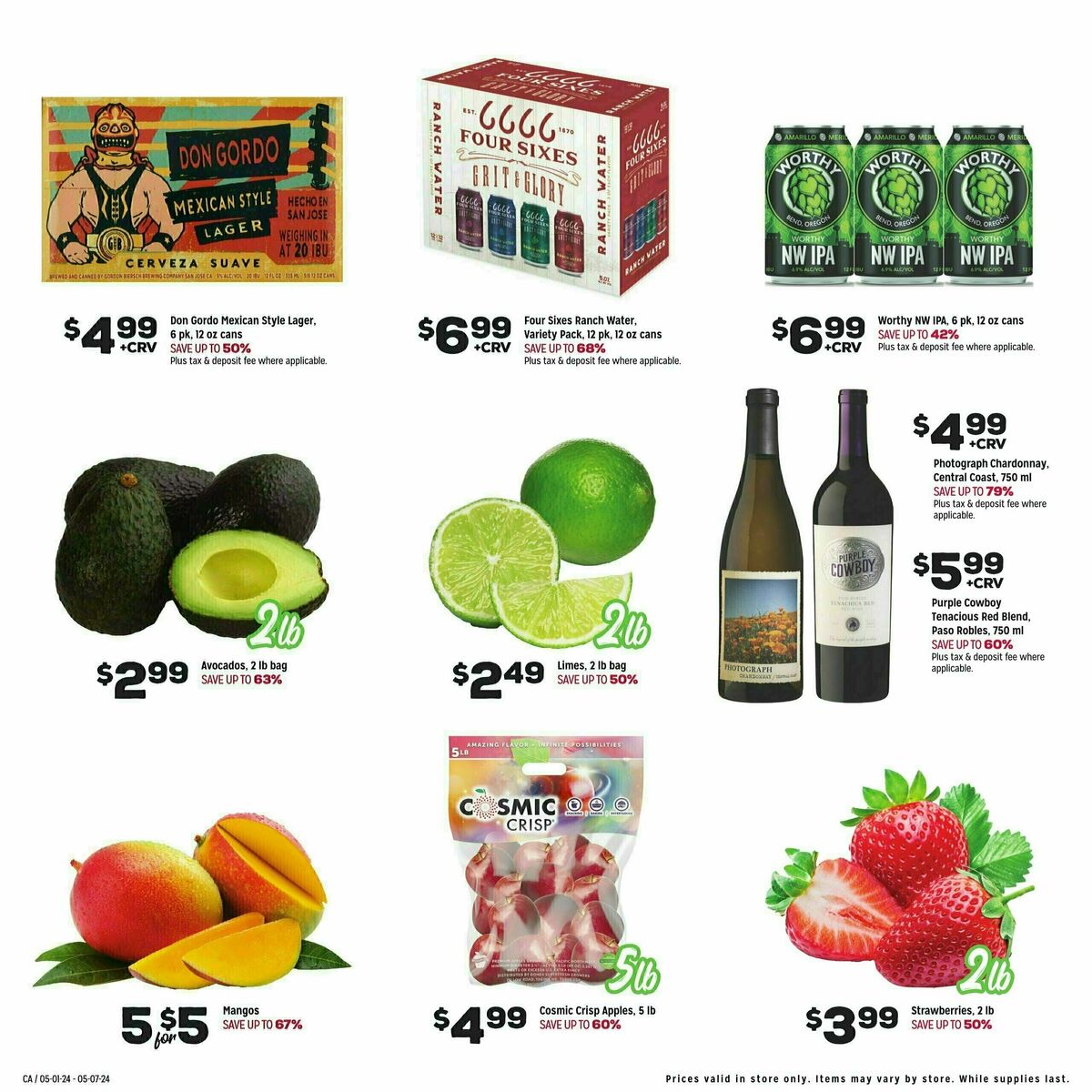 Grocery Outlet Weekly Ad from May 1