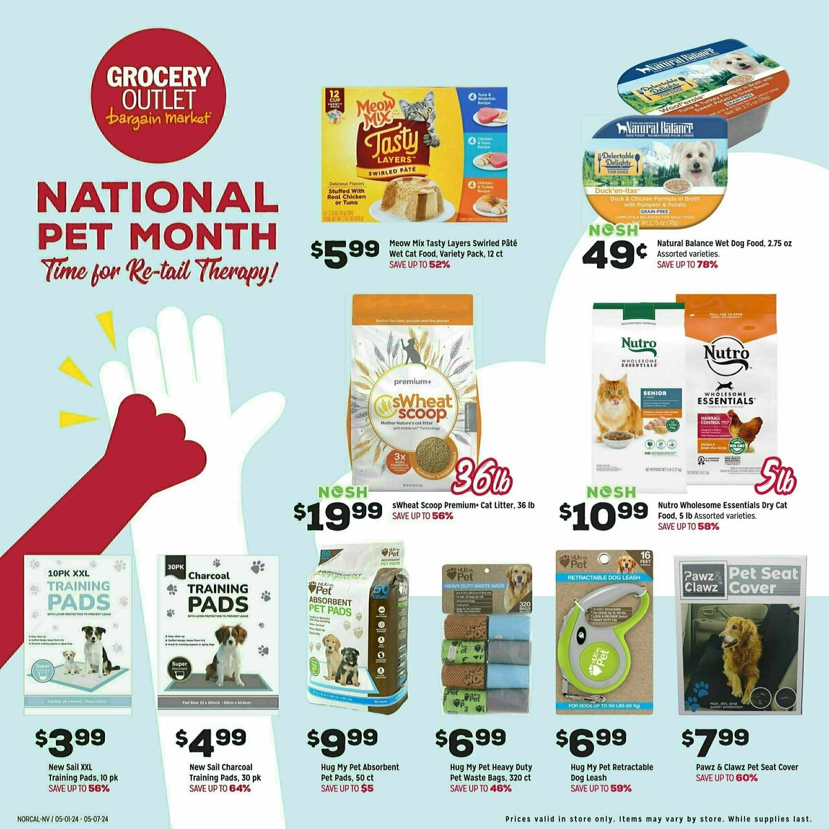 Grocery Outlet Weekly Ad from May 1