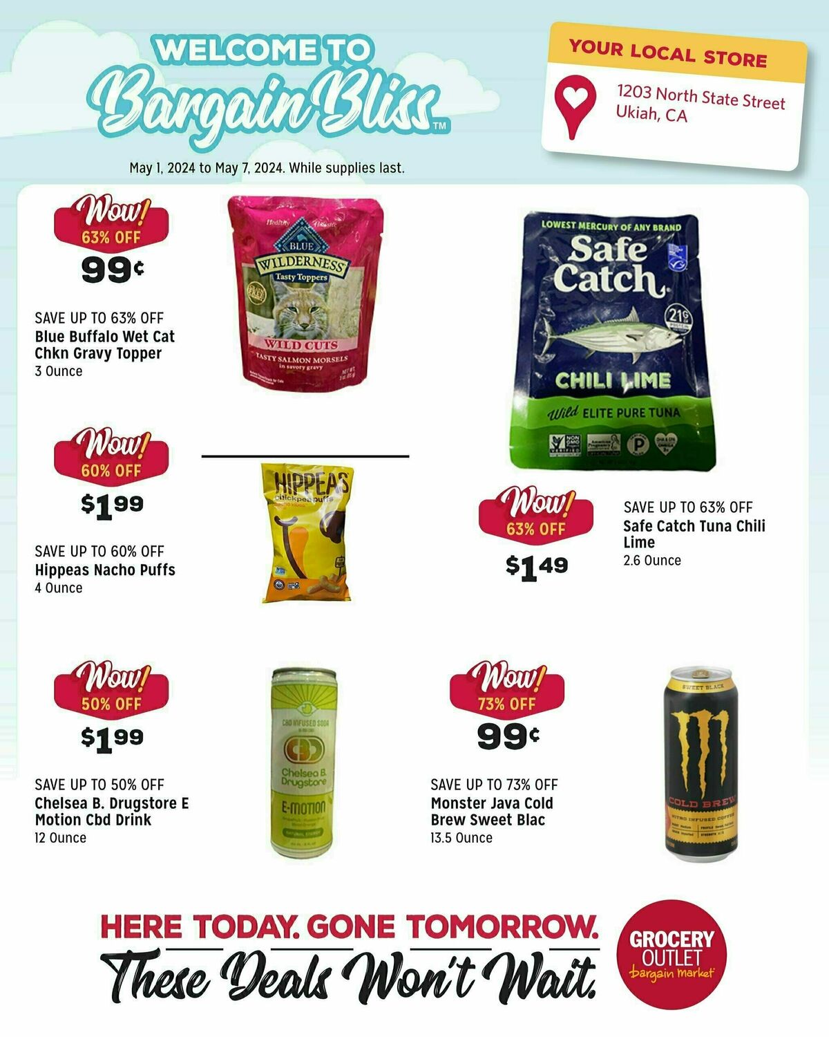 Grocery Outlet Weekly Ad from May 1