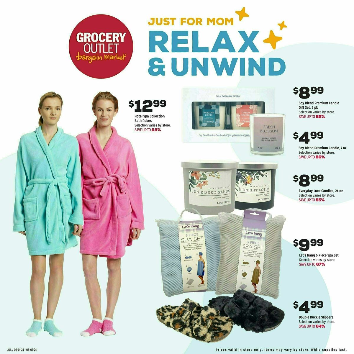 Grocery Outlet Just For Mom Weekly Ad from May 1