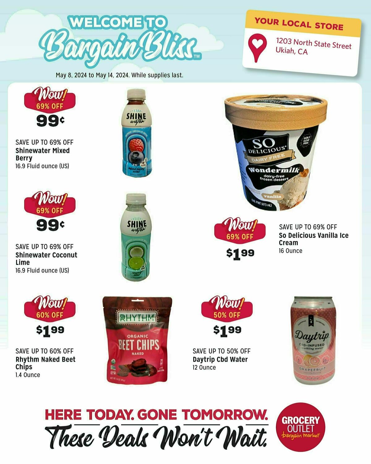 Grocery Outlet Weekly Ad from May 8