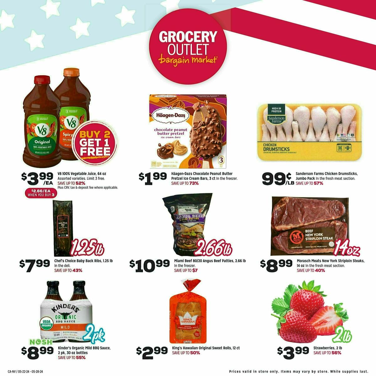 Grocery Outlet Weekly Ad from May 22