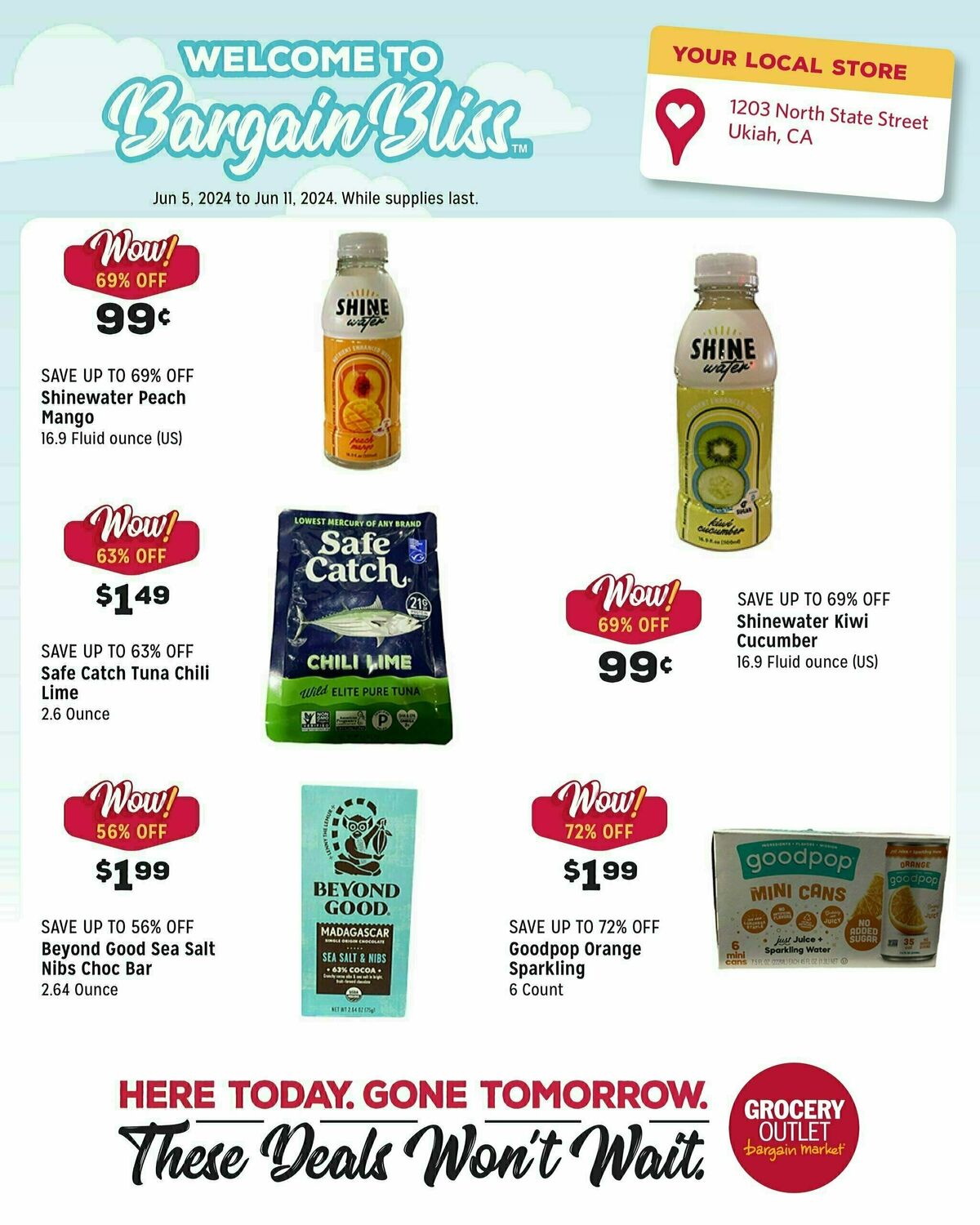 Grocery Outlet Weekly Ad from June 5