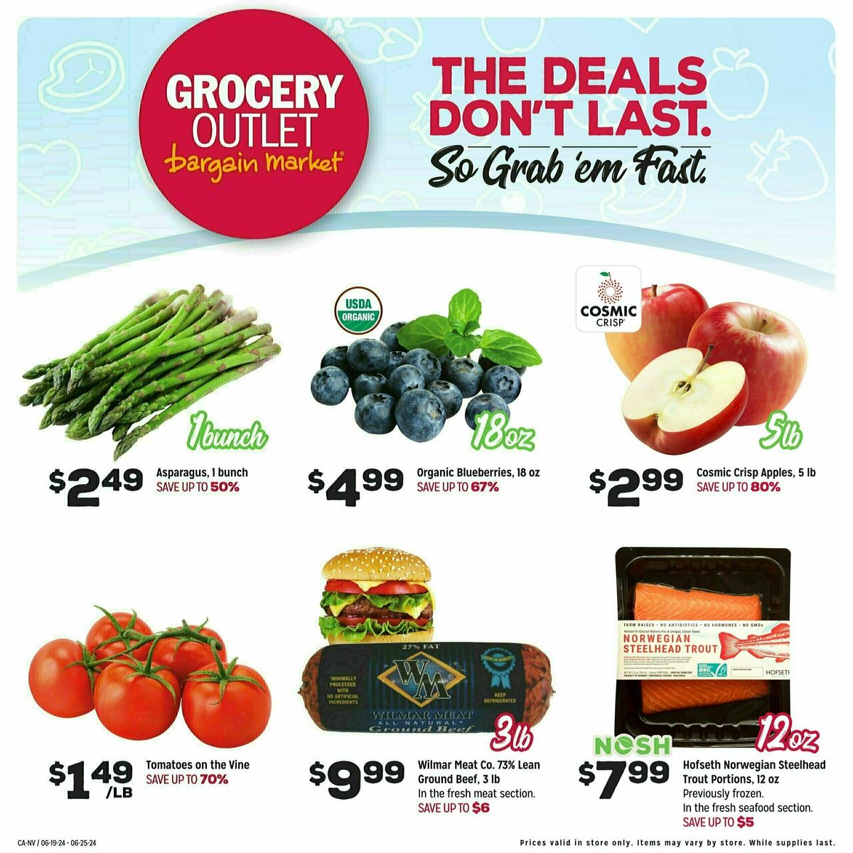 Grocery Outlet Weekly Ad from June 19