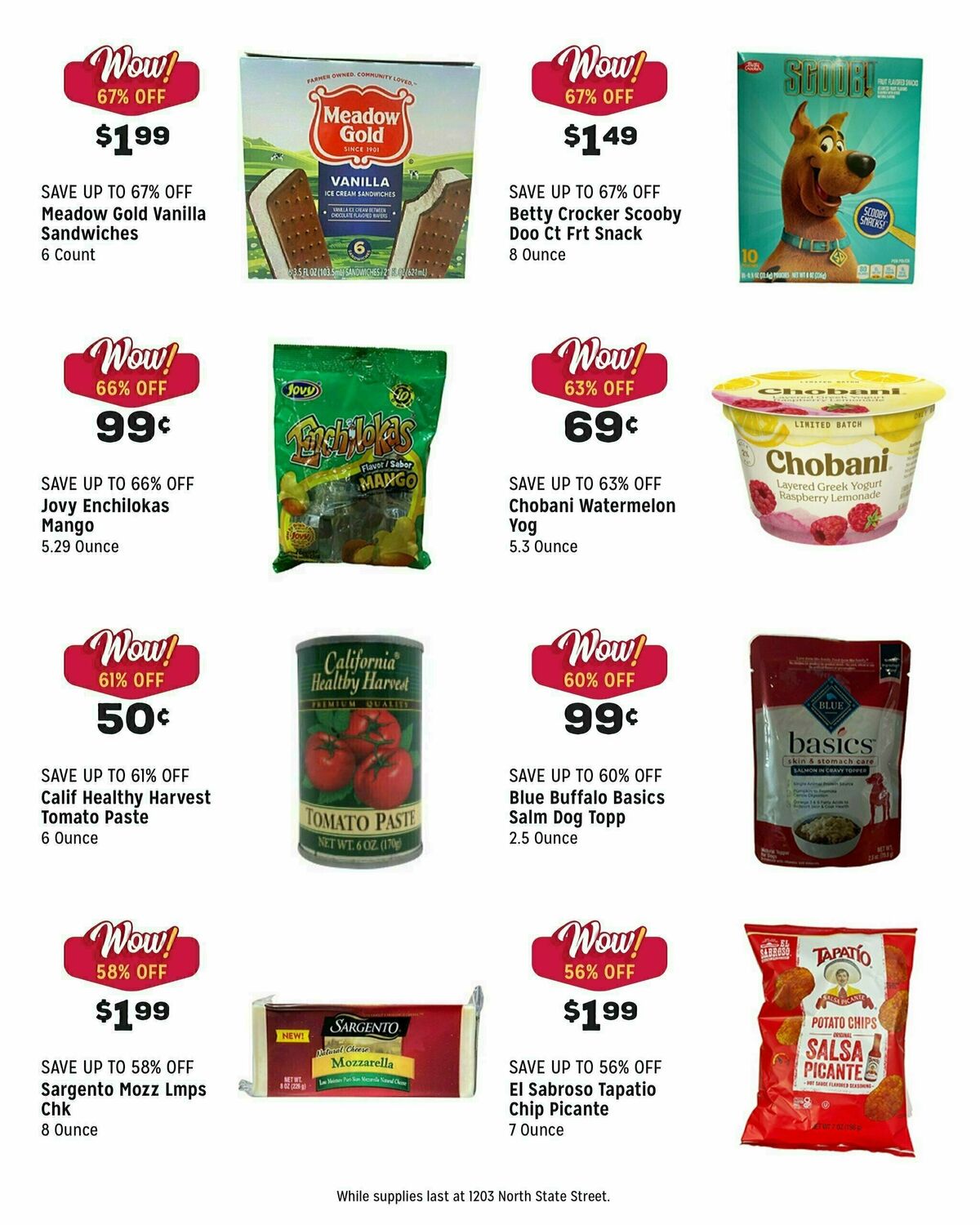 Grocery Outlet Weekly Ad from July 31