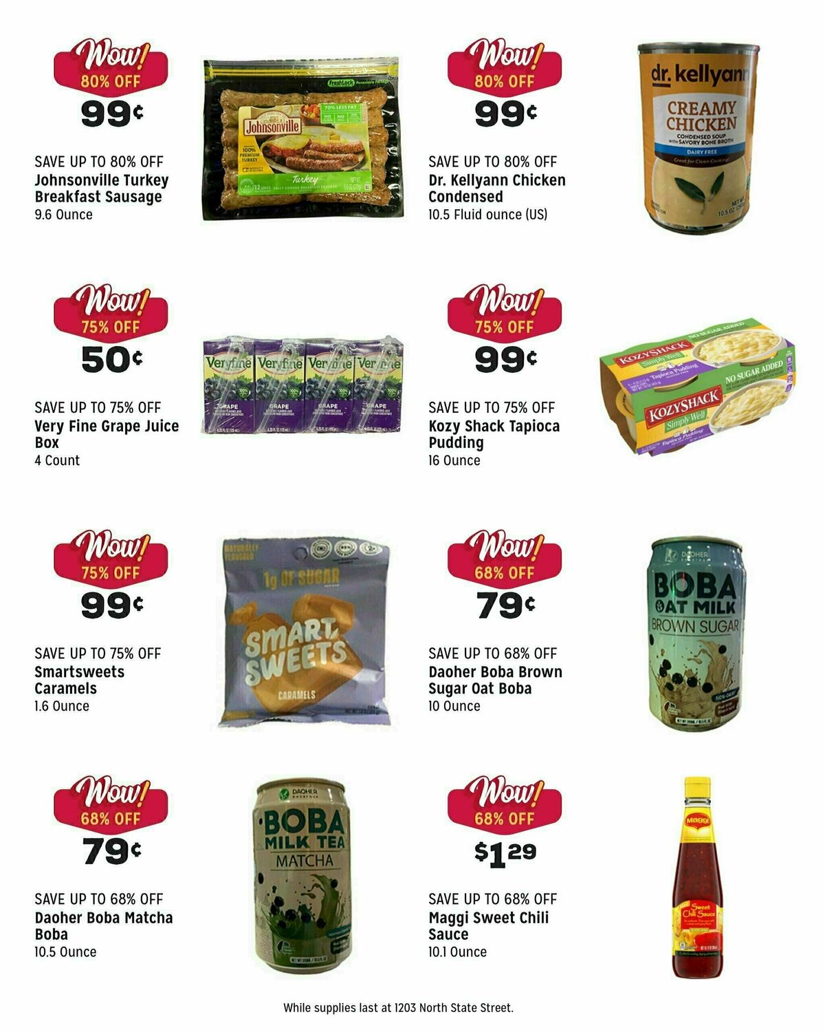 Grocery Outlet Weekly Ad from July 31