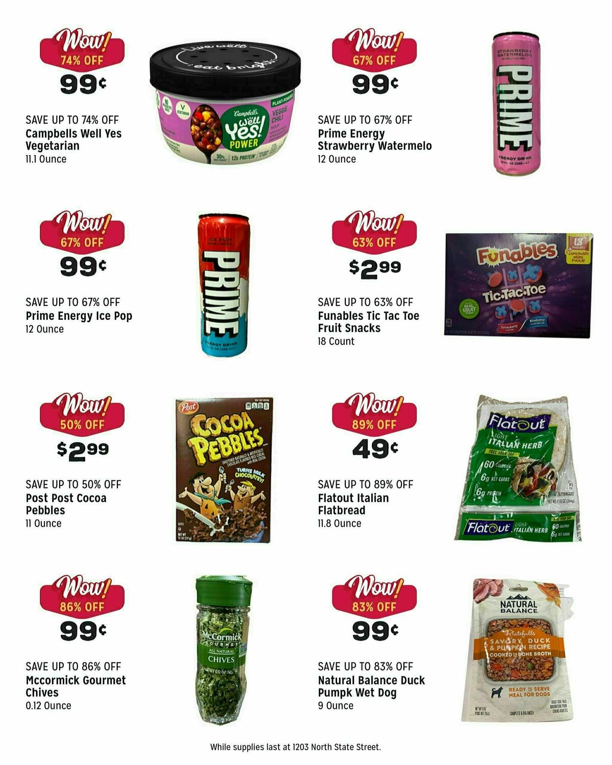 Grocery Outlet Weekly Ad from August 7