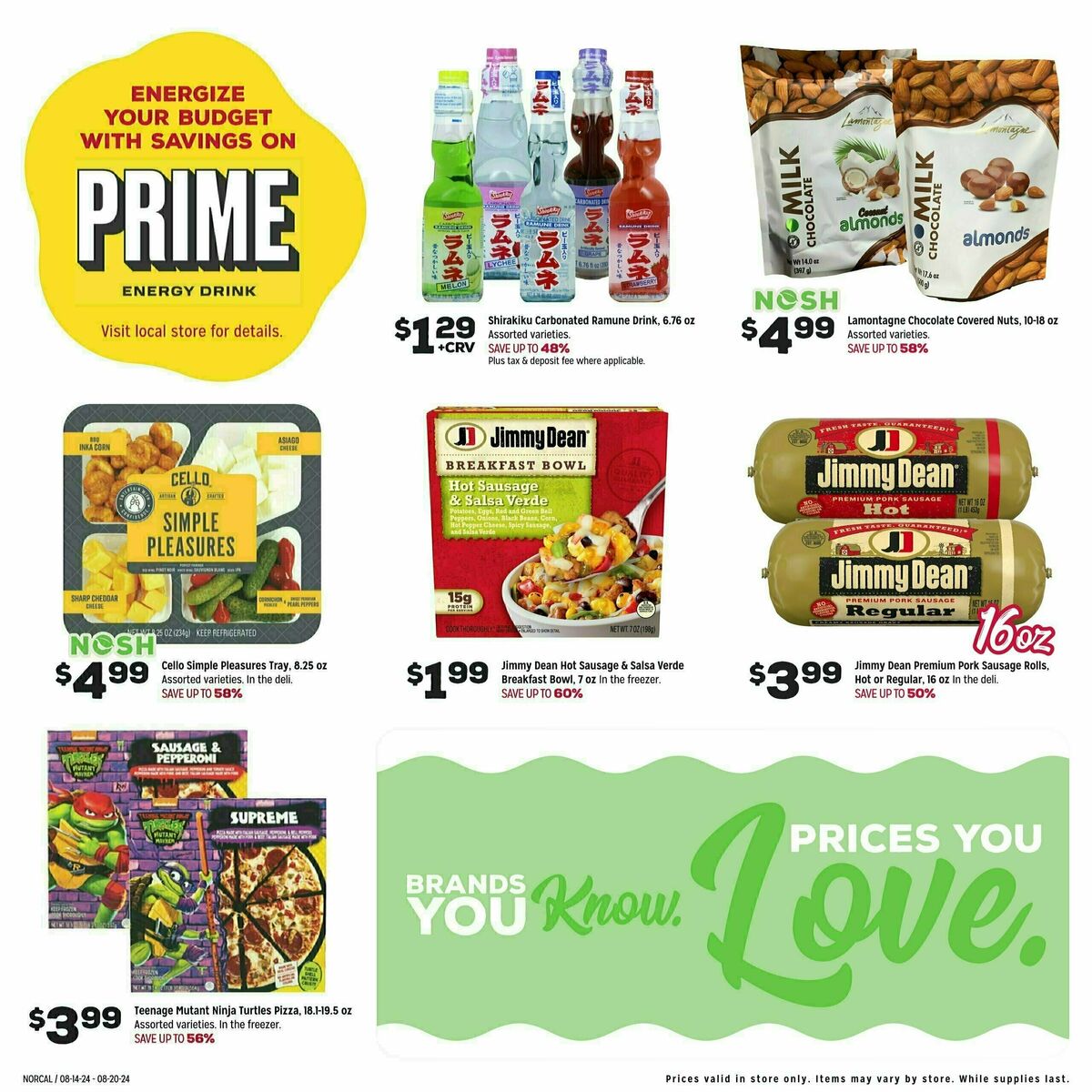 Grocery Outlet Weekly Ad from August 14