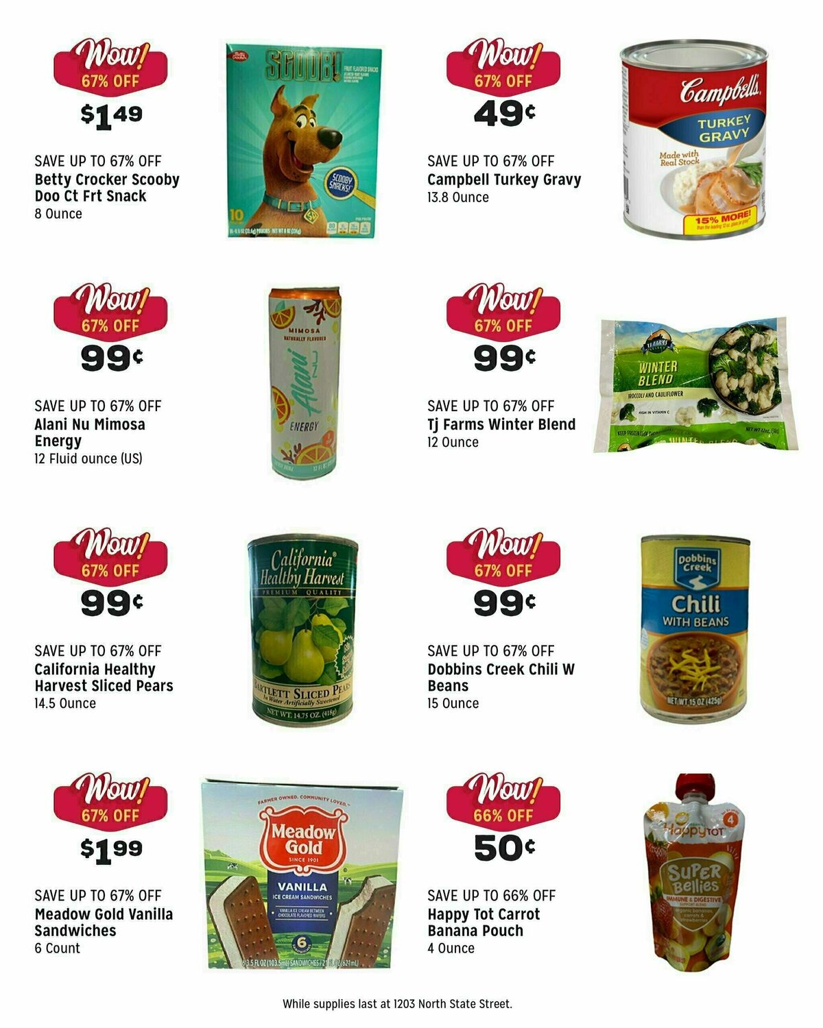 Grocery Outlet Weekly Ad from August 14