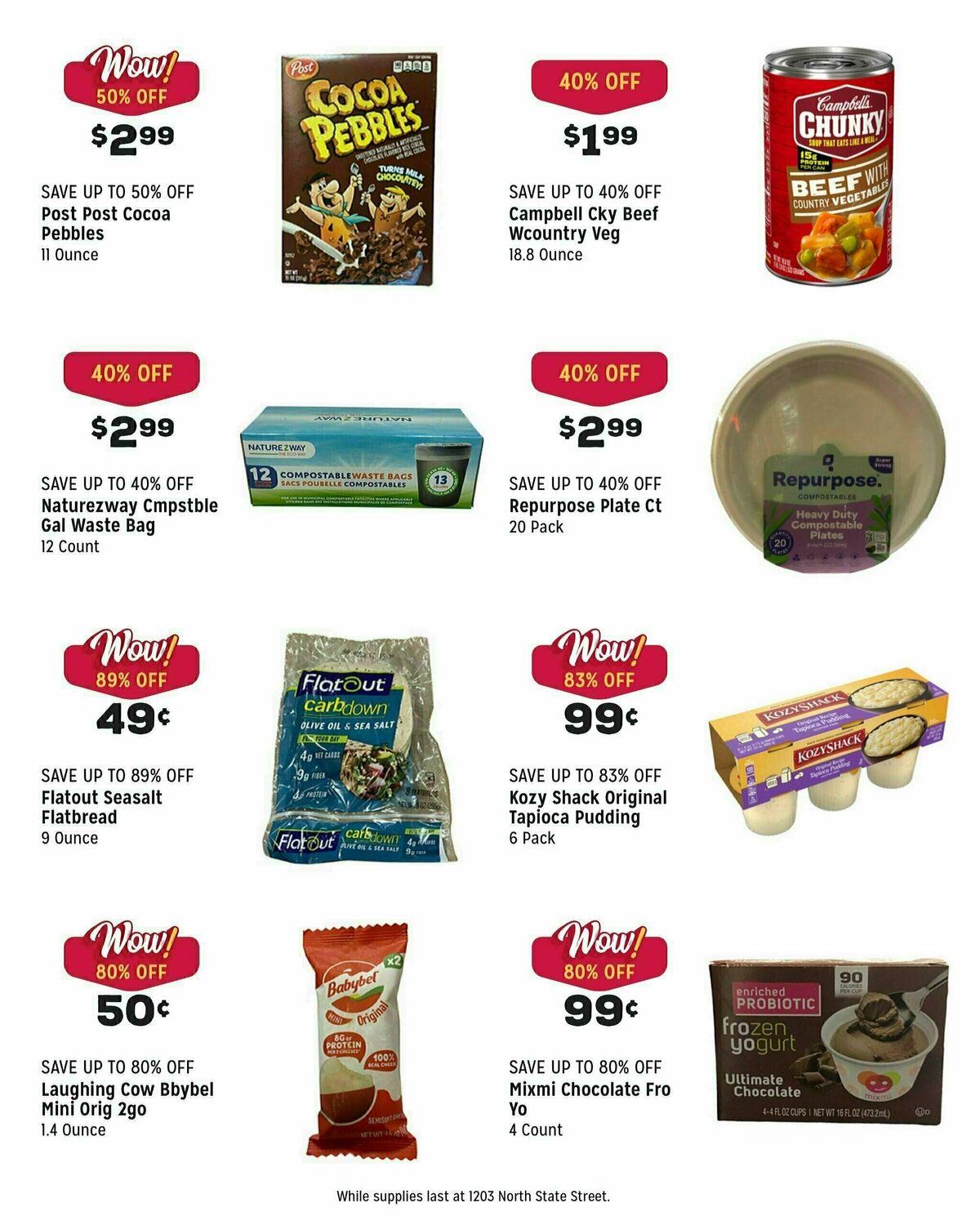 Grocery Outlet Weekly Ad from August 21