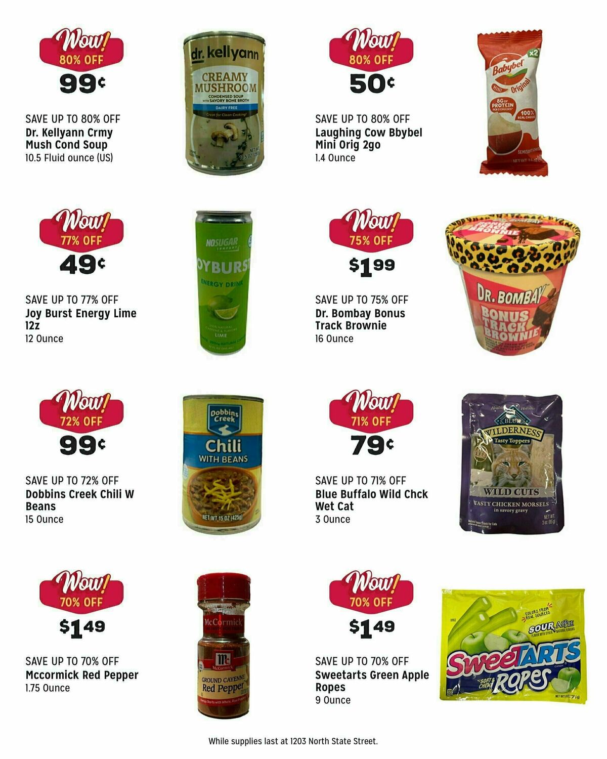 Grocery Outlet Weekly Ad from August 28