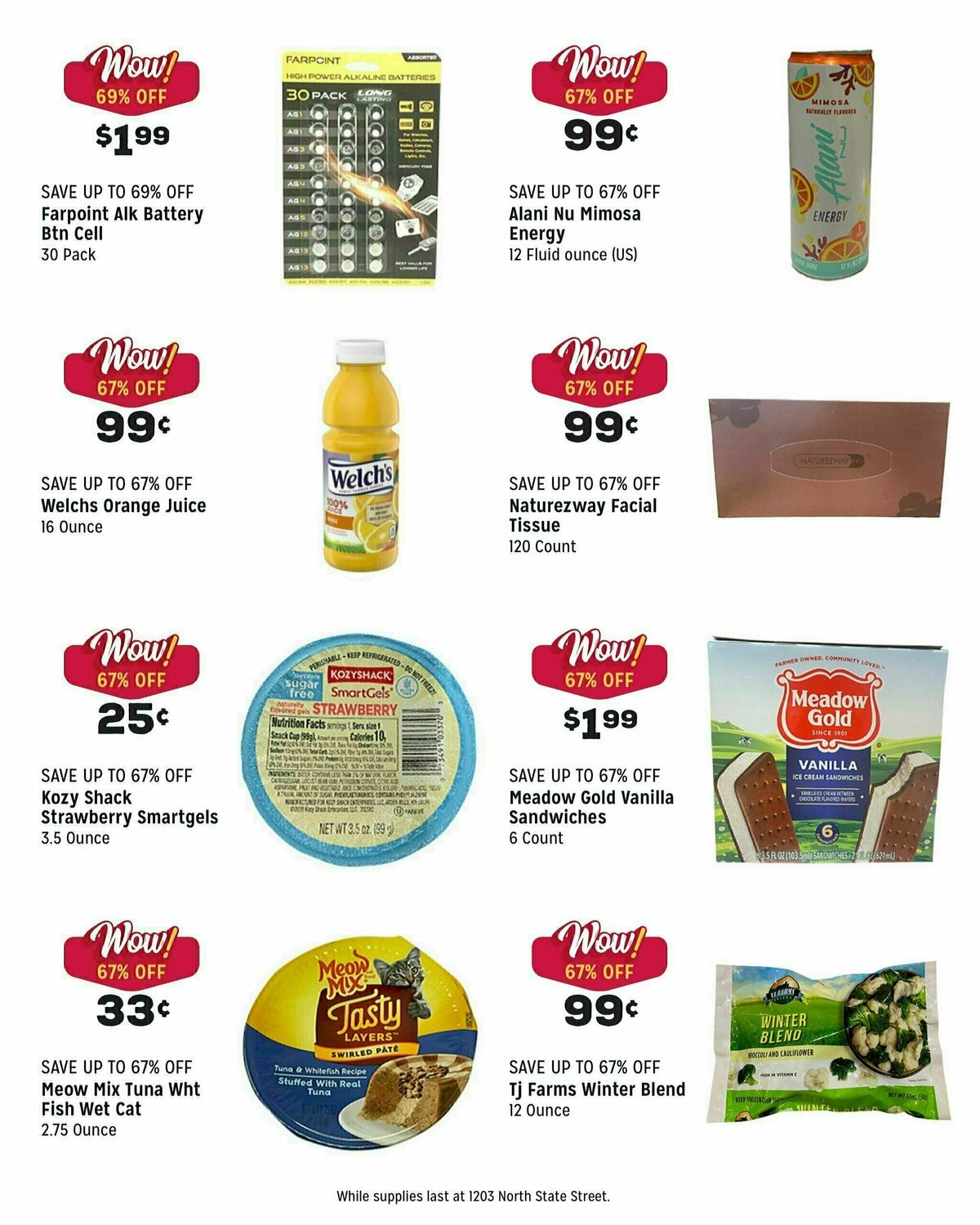 Grocery Outlet Weekly Ad from August 28