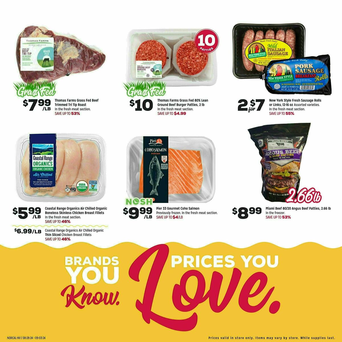 Grocery Outlet Weekly Ad from August 28