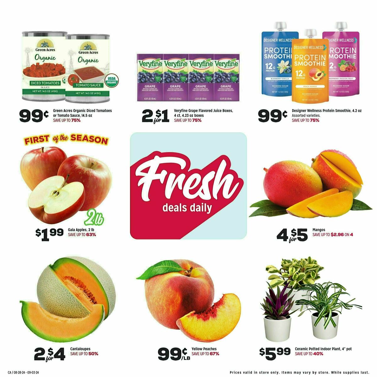 Grocery Outlet Weekly Ad from August 28