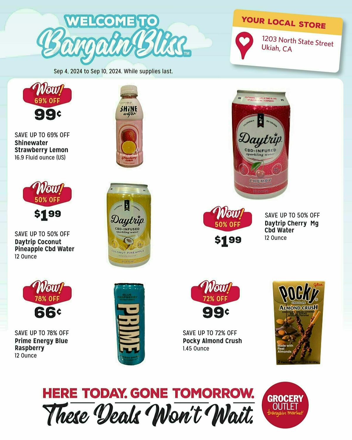 Grocery Outlet Weekly Ad from September 4