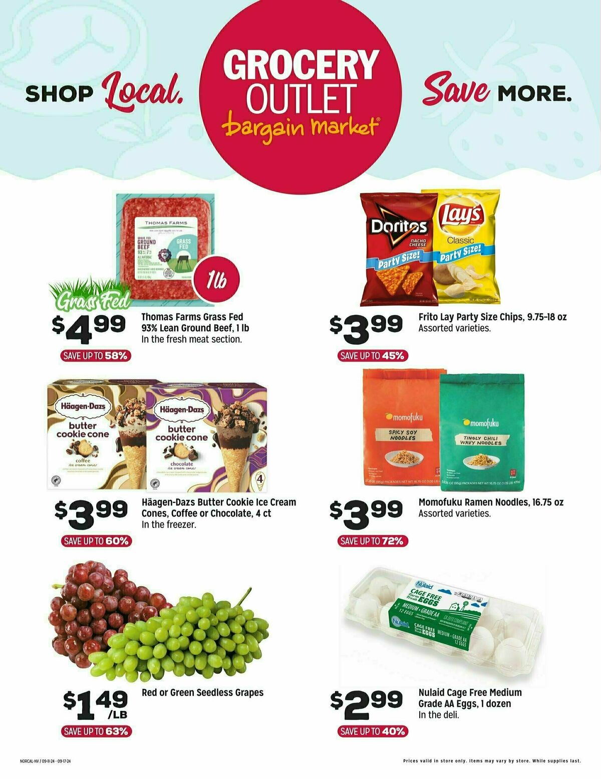 Grocery Outlet Weekly Ad from September 11