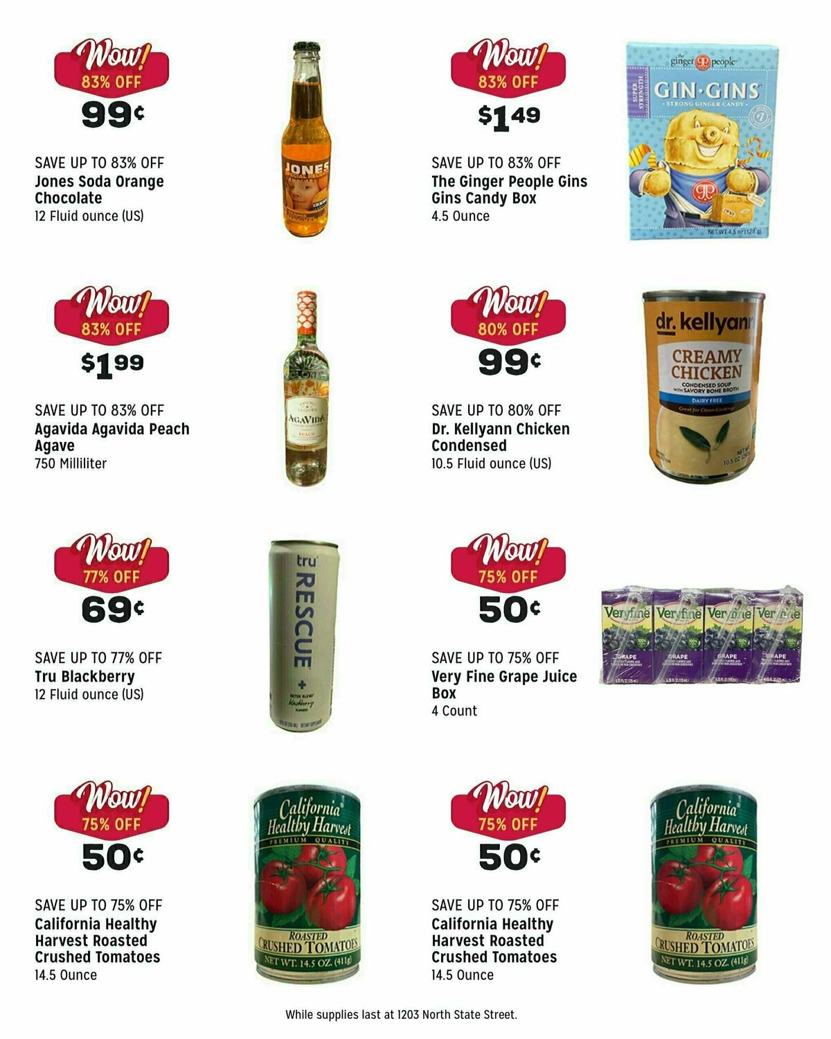 Grocery Outlet Weekly Ad from September 25