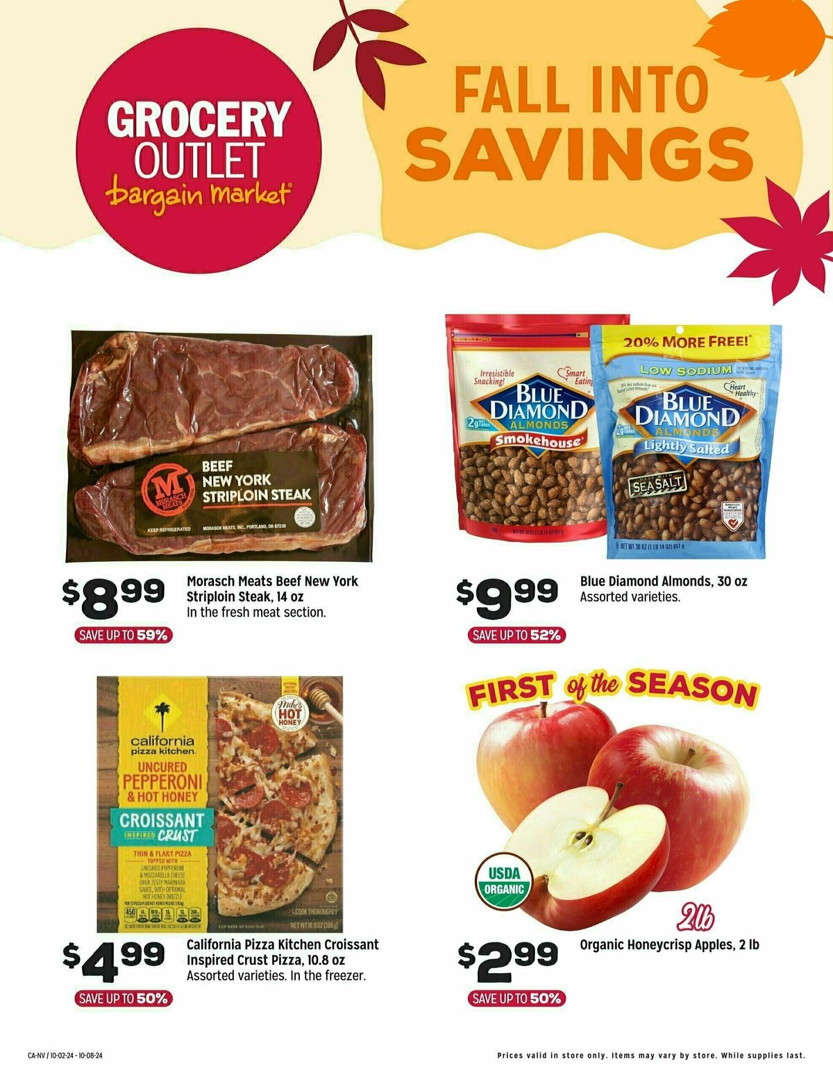 Grocery Outlet Weekly Ad from October 2