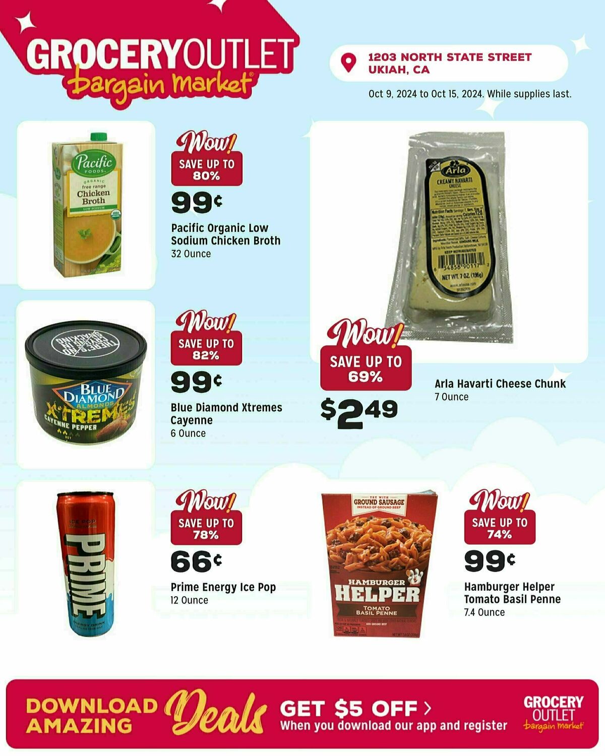 Grocery Outlet Weekly Ad from October 9