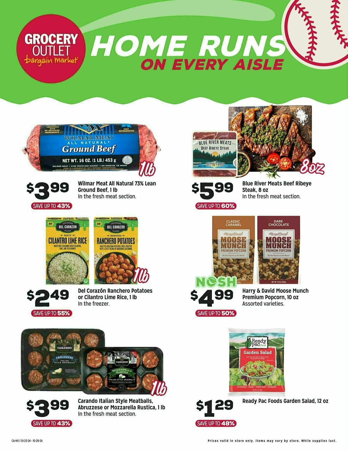 Grocery Outlet Home Run on Every Aisle - CANV Weekly Ad from October 23