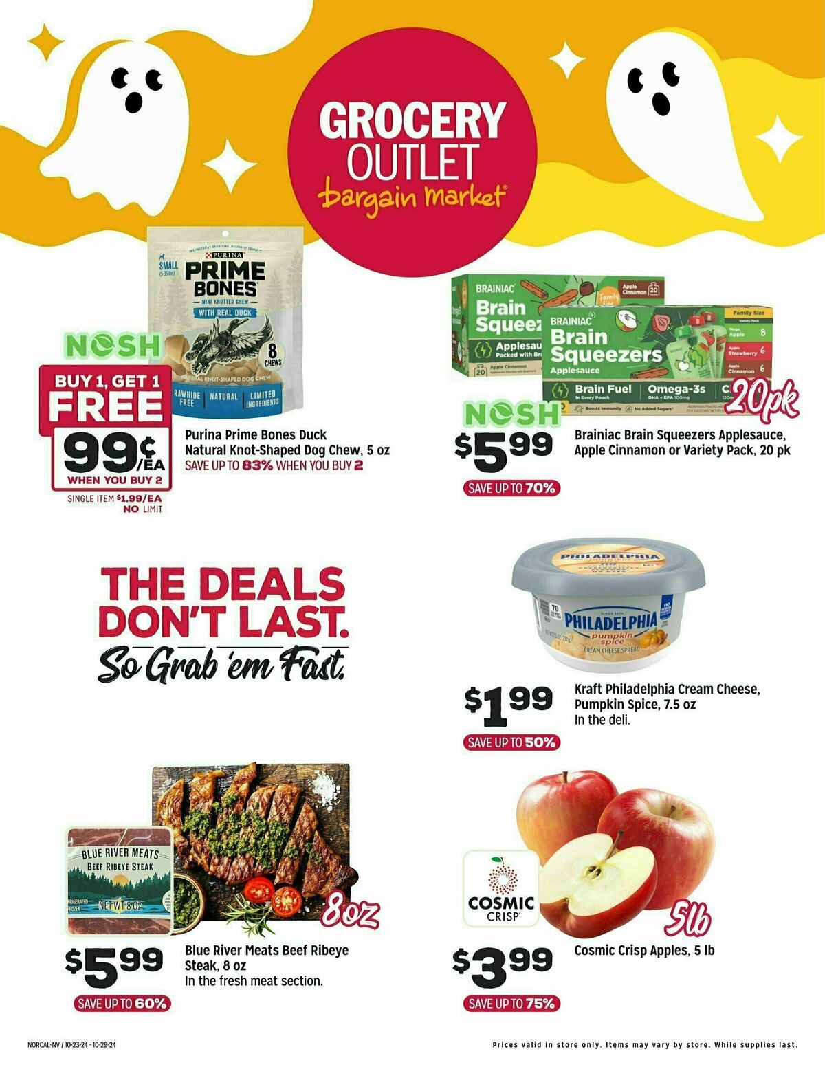 Grocery Outlet Weekly Ad from October 23