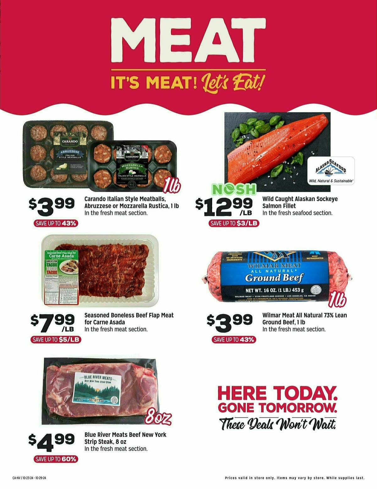 Grocery Outlet Weekly Ad from October 23