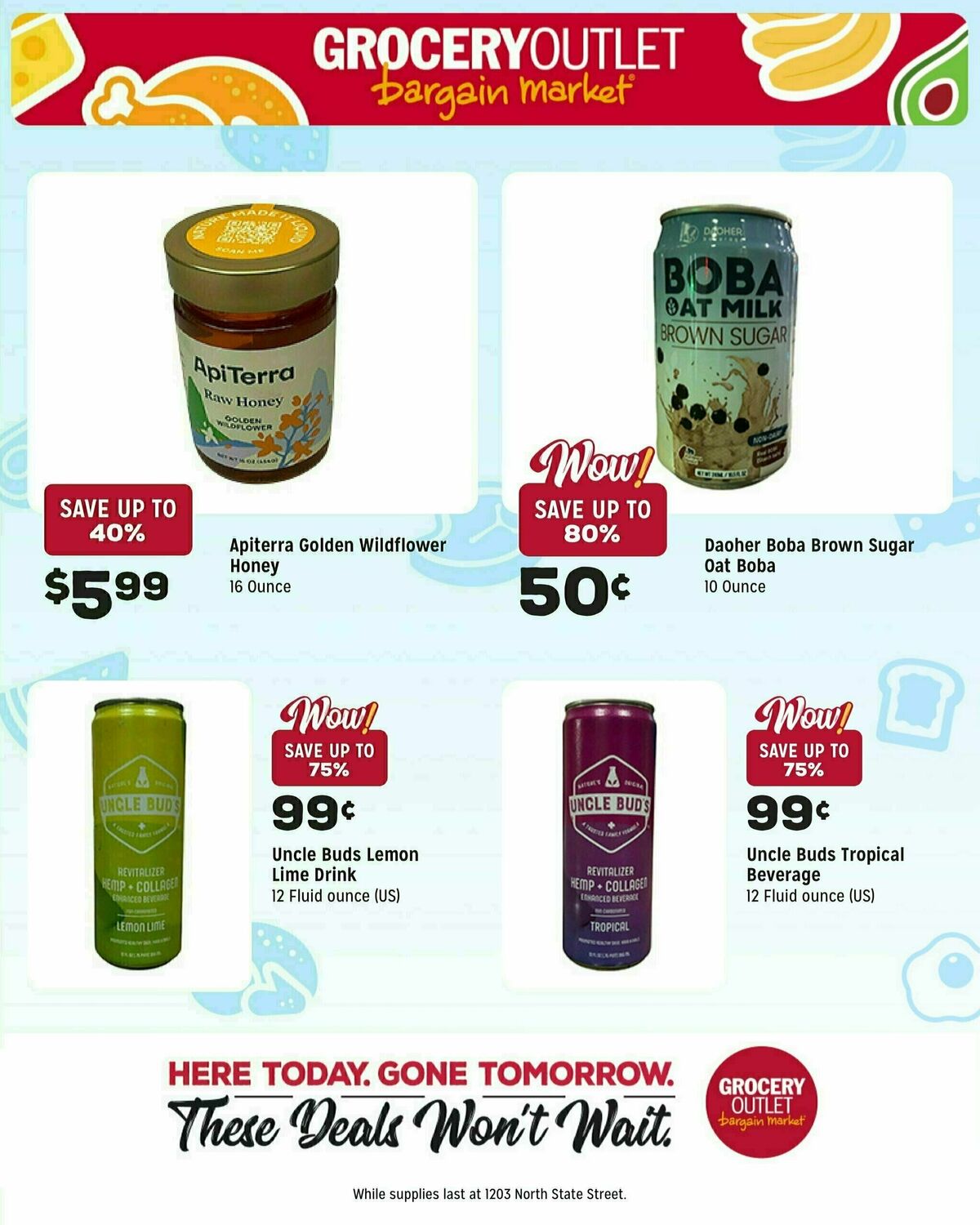 Grocery Outlet Weekly Ad from October 30