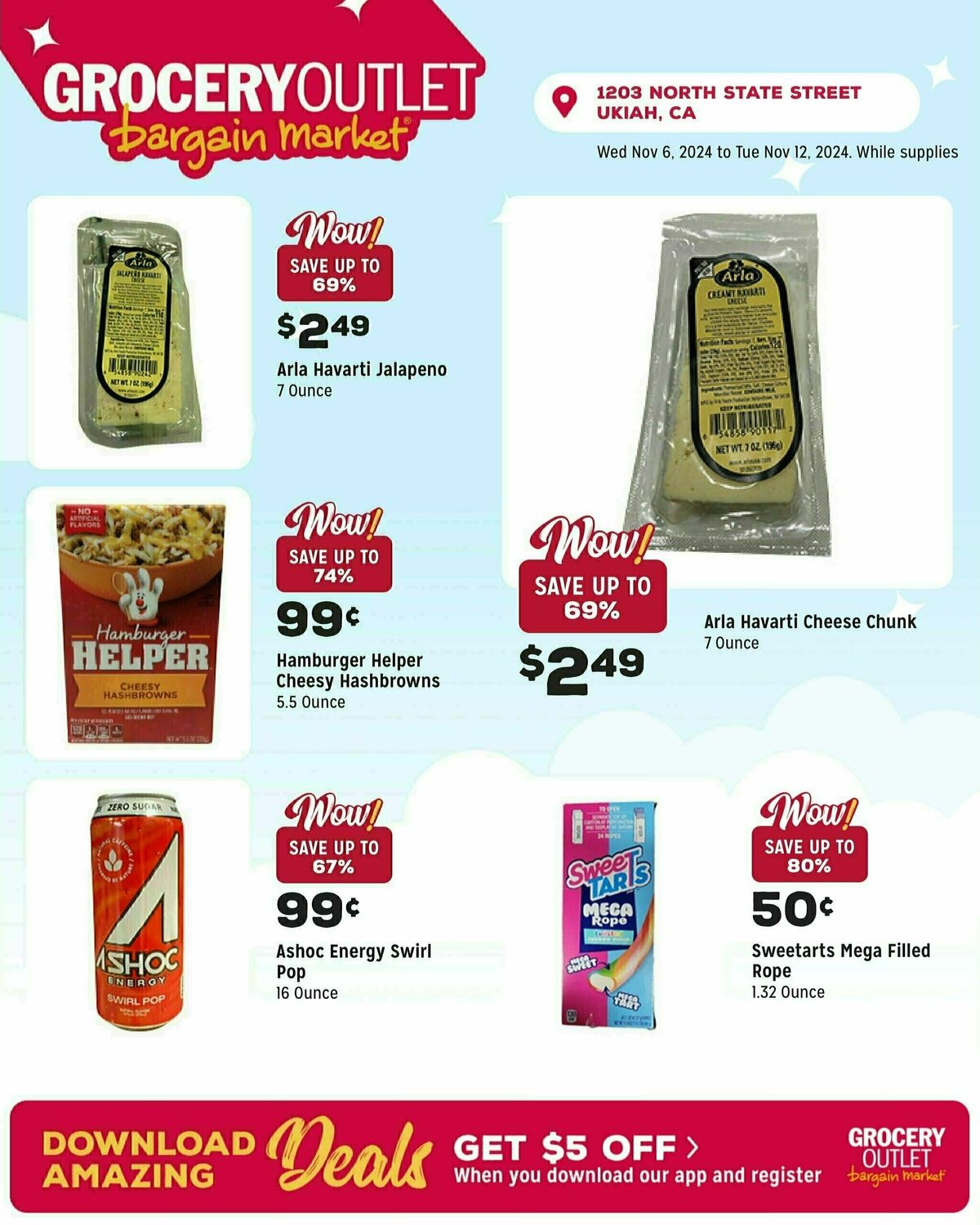 Grocery Outlet Weekly Ad from November 6