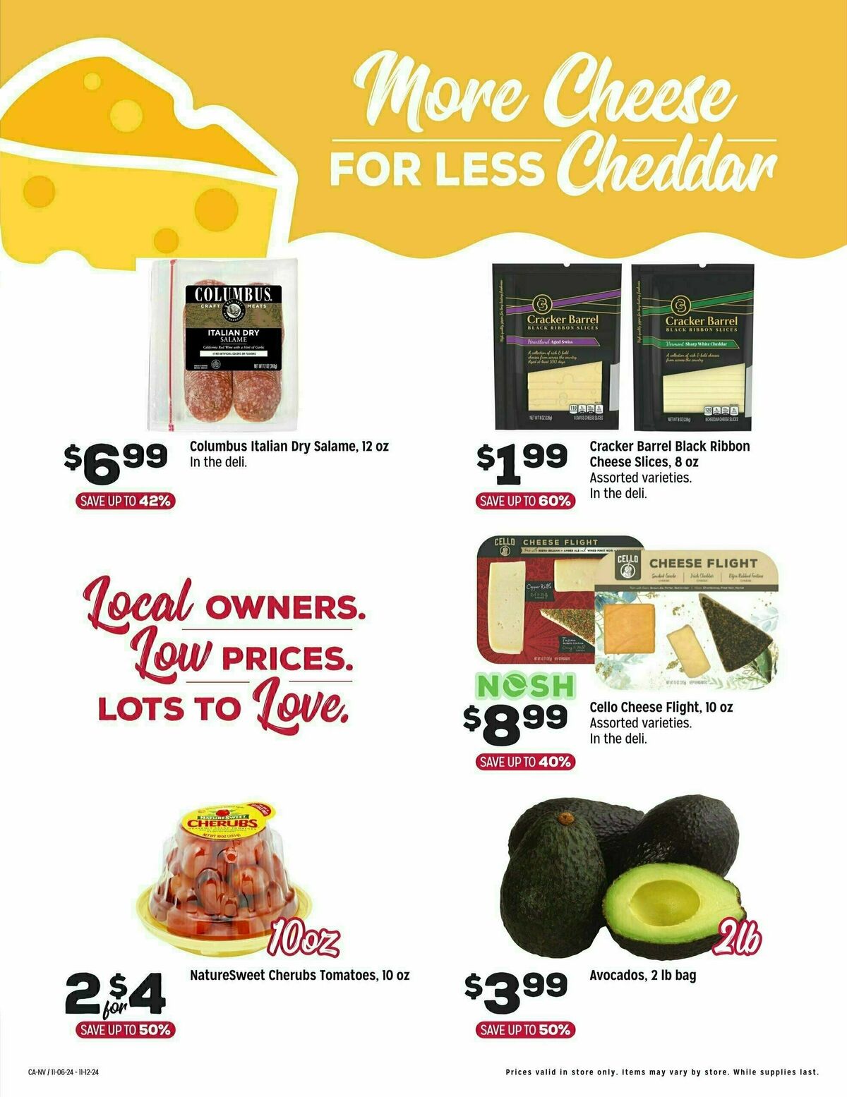 Grocery Outlet Weekly Ad from November 6