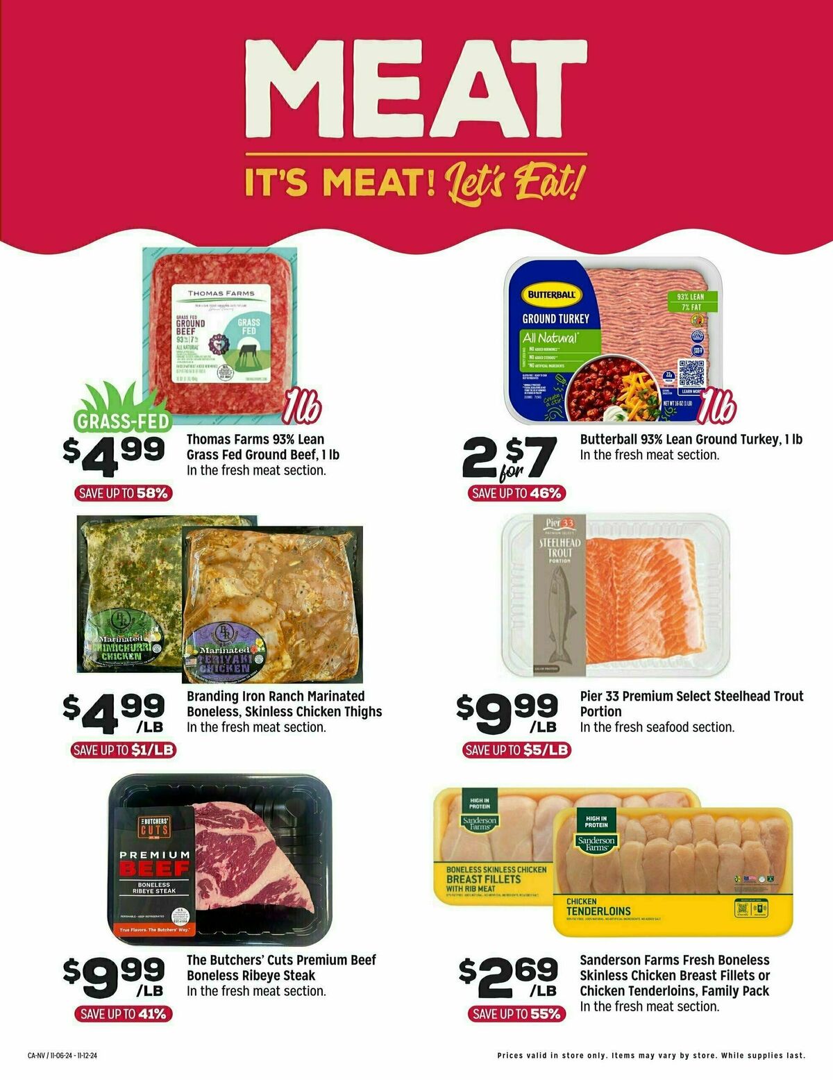 Grocery Outlet Weekly Ad from November 6